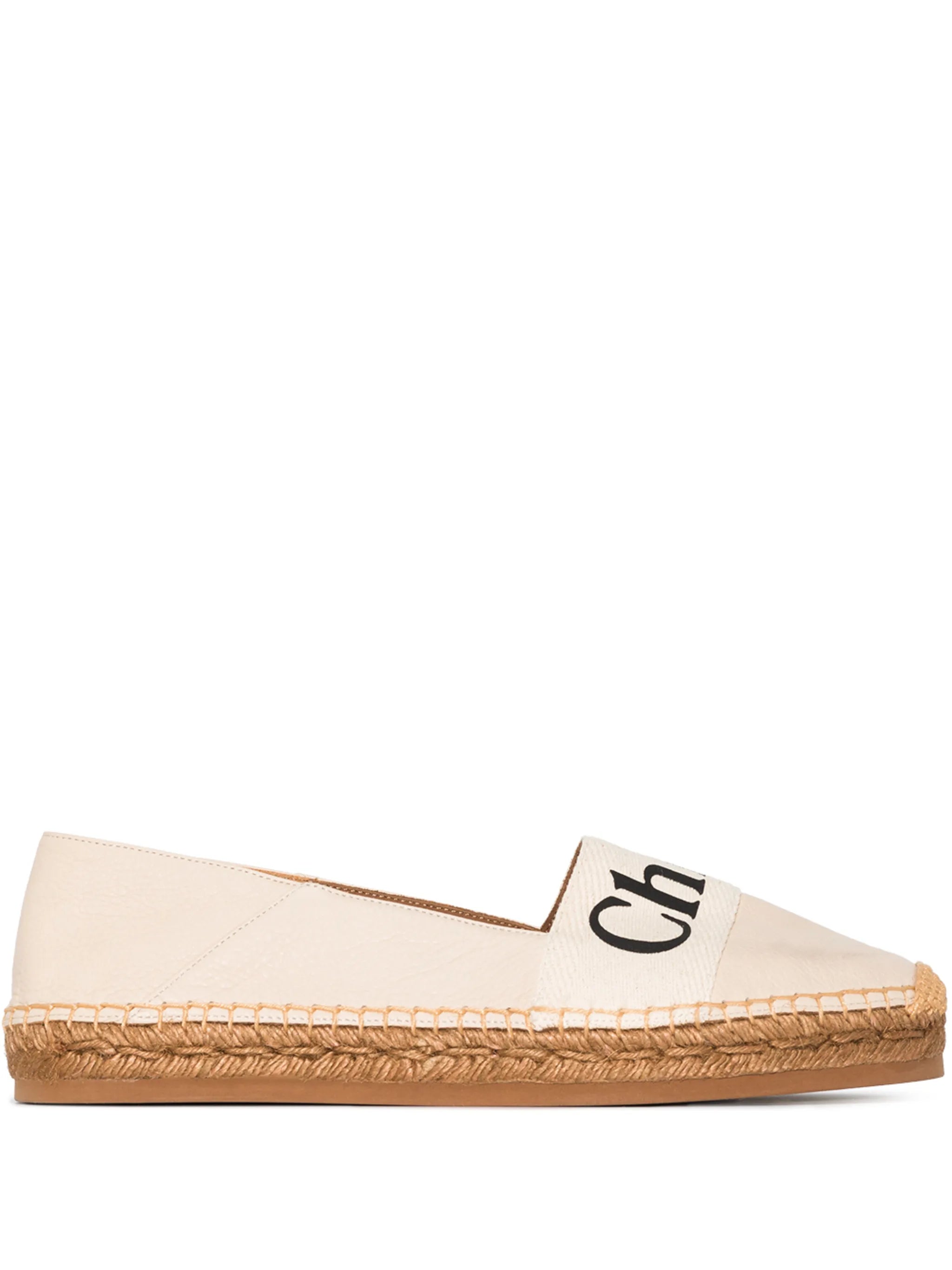 Woody logo-print espadrilles