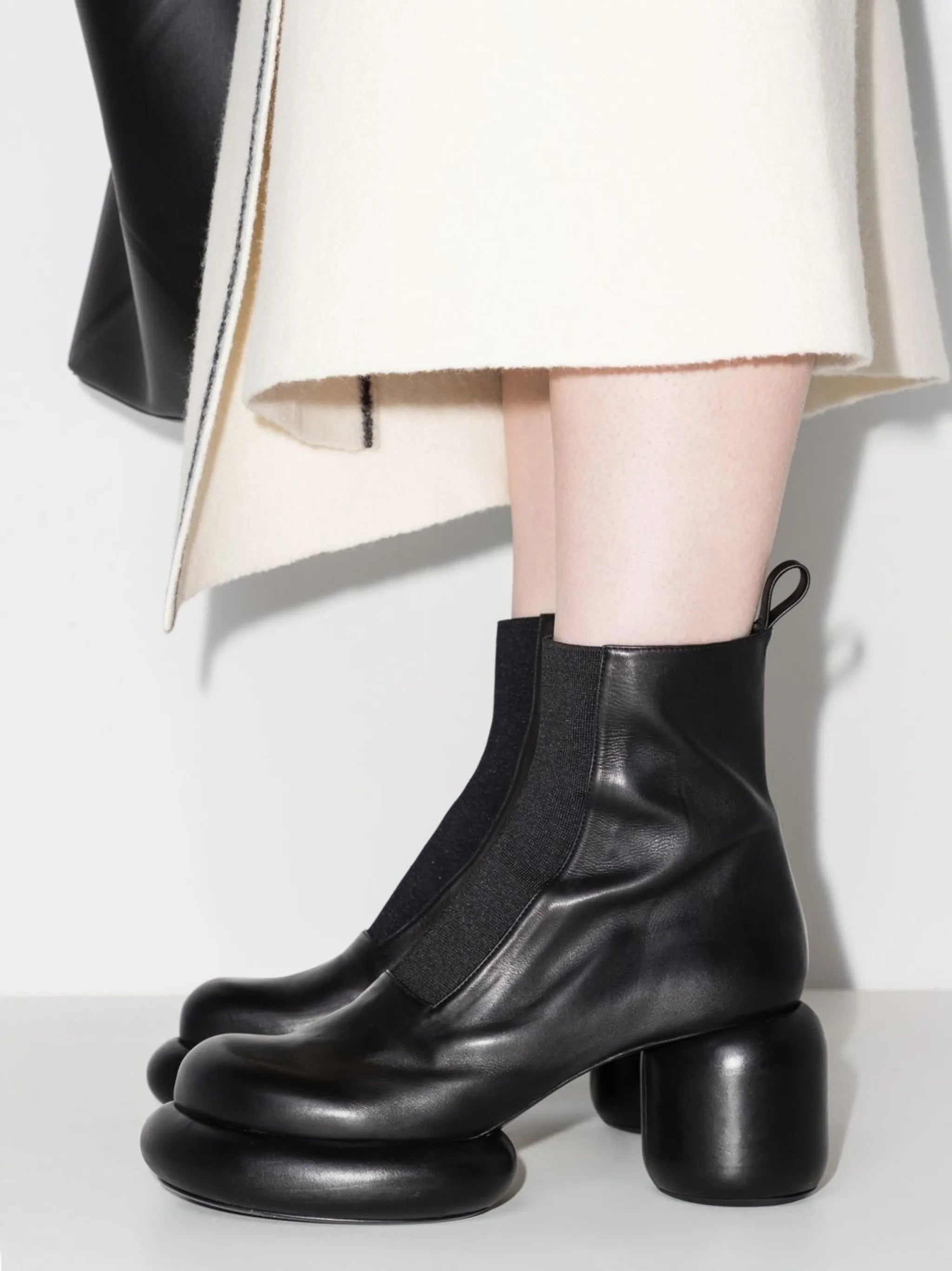 ankle-length 80mm boots