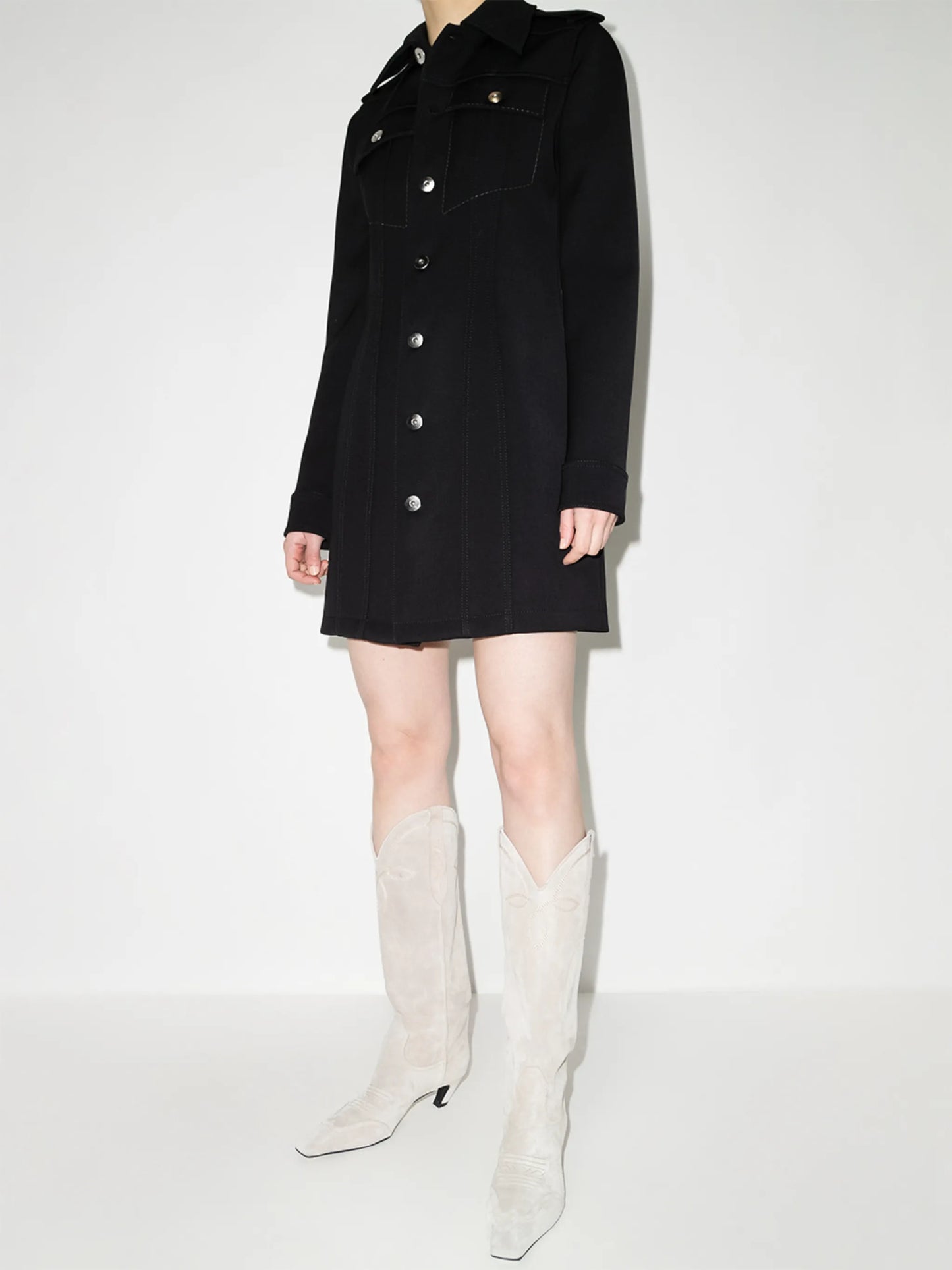 The Dallas 50mm knee-high boots