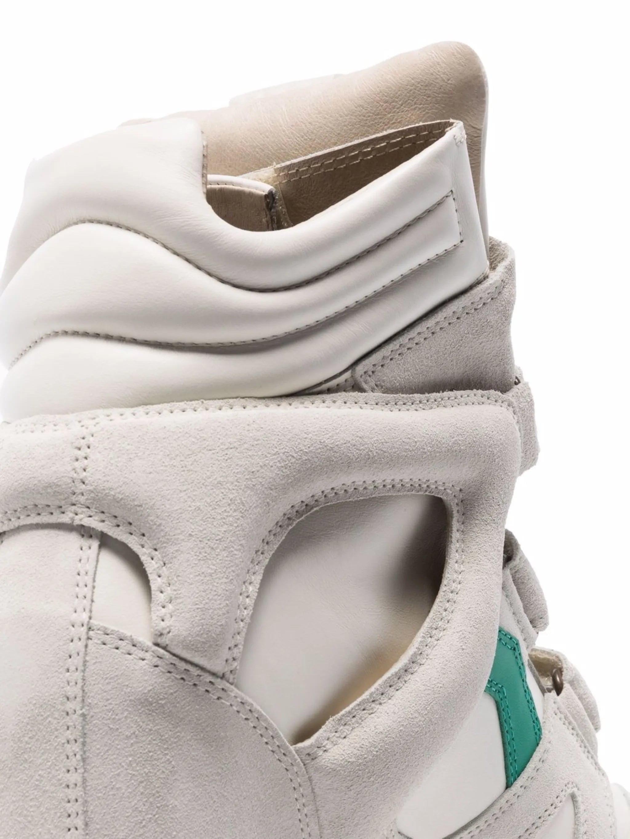 Balskee high-top wedge trainers