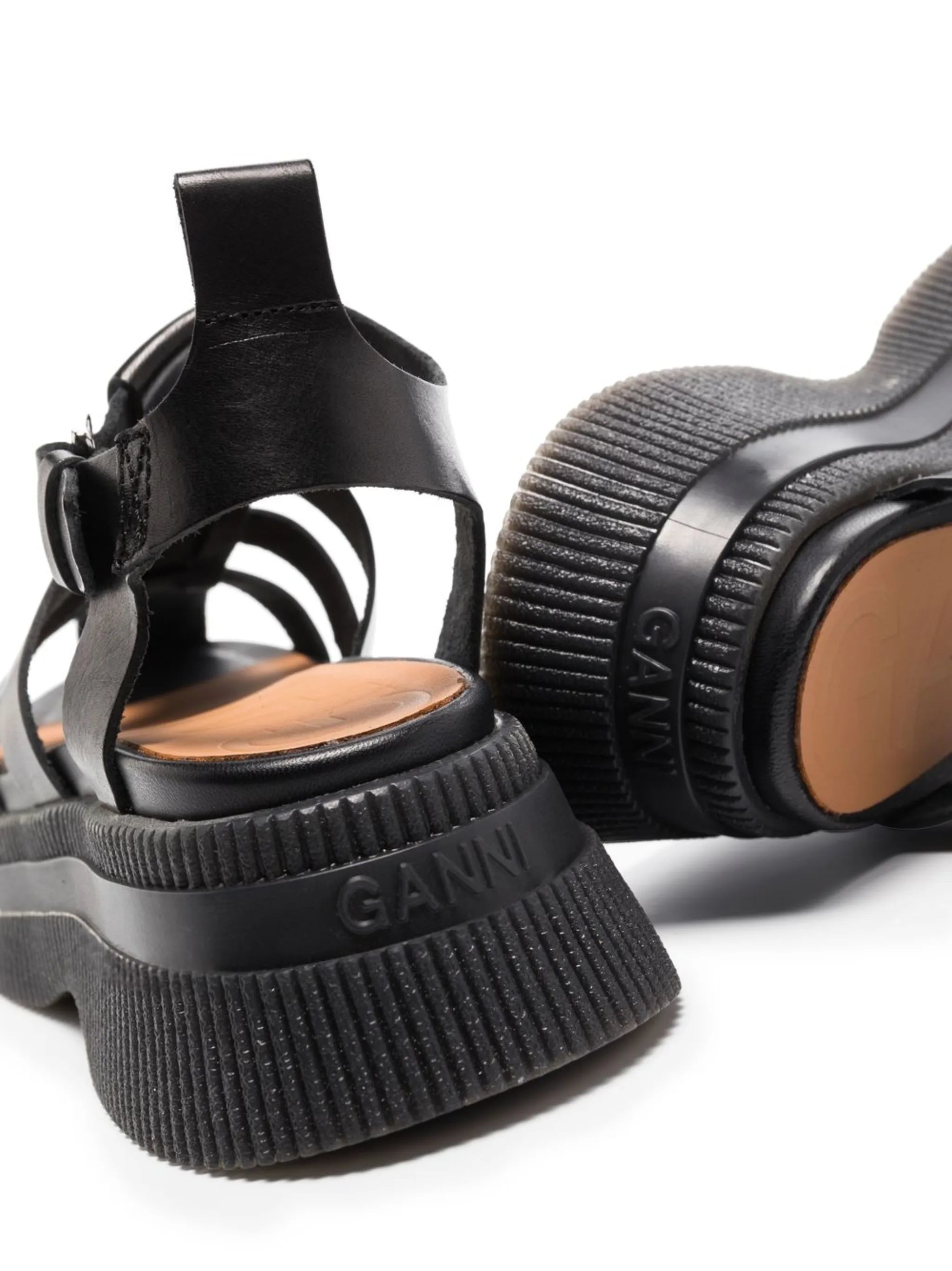 Creepers caged sandals