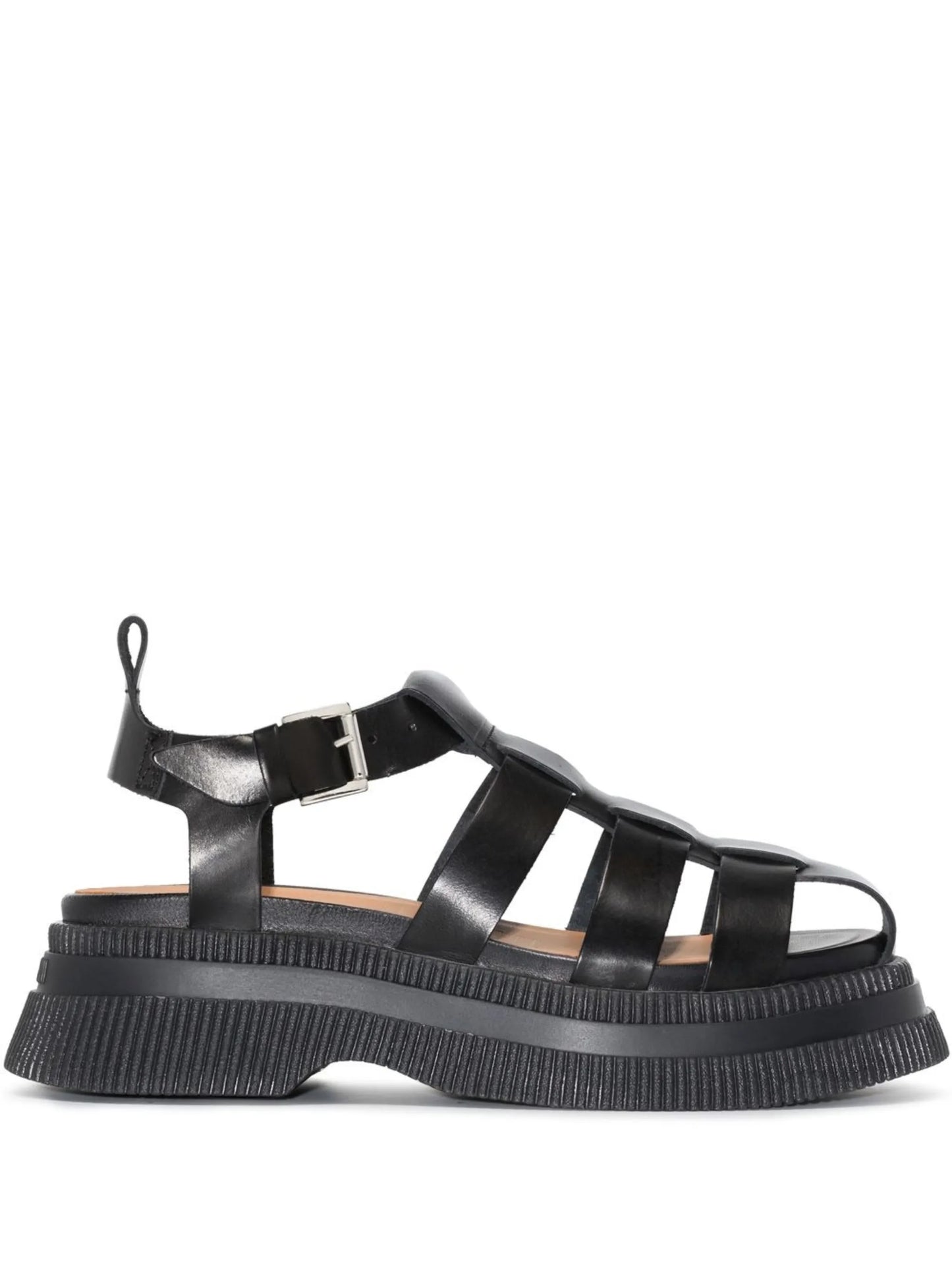 Creepers caged sandals