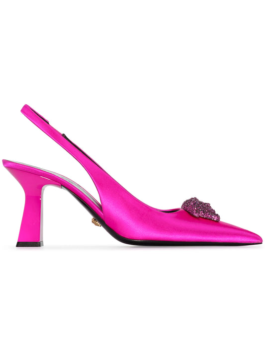 La Medusa slingback pumps