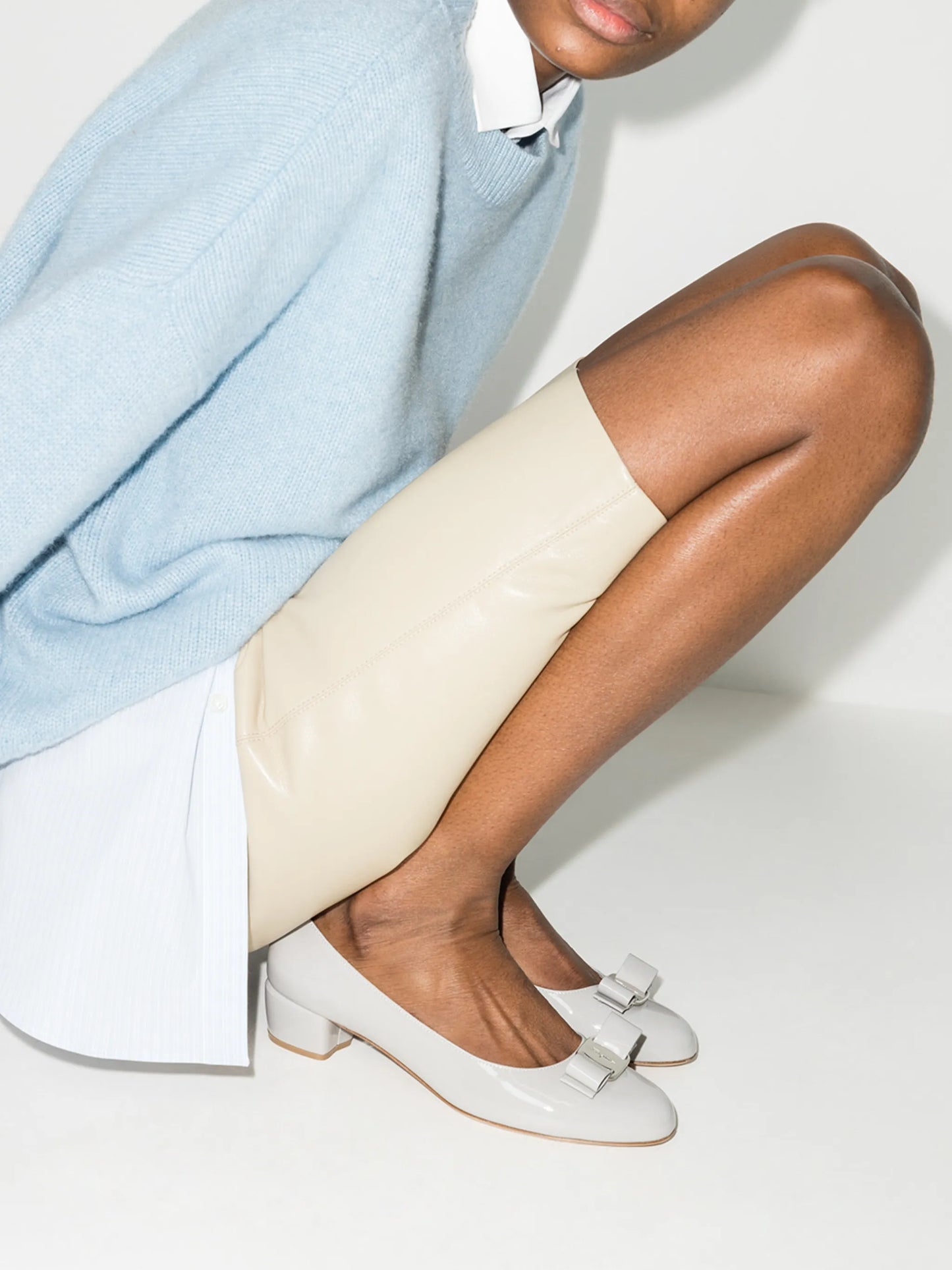 Vara bow pumps