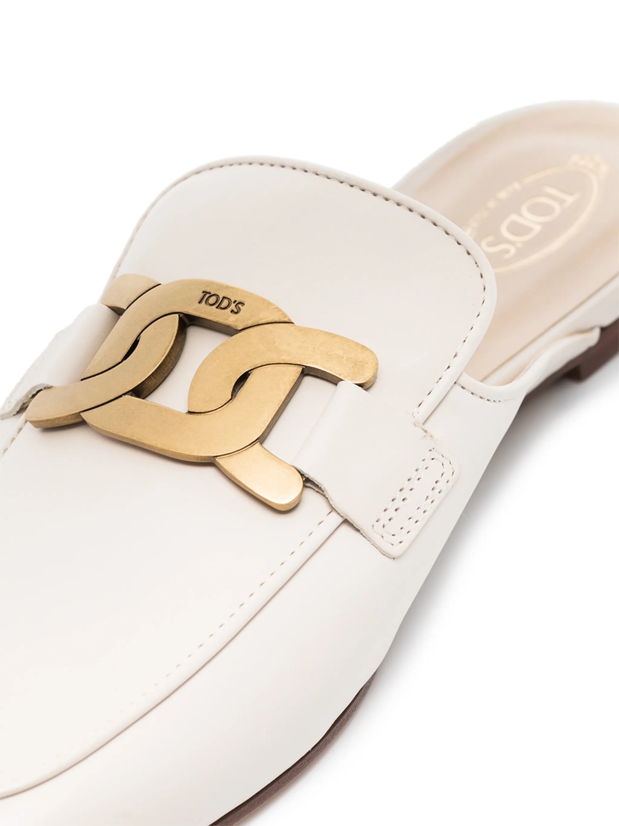 Sabot loafer mules