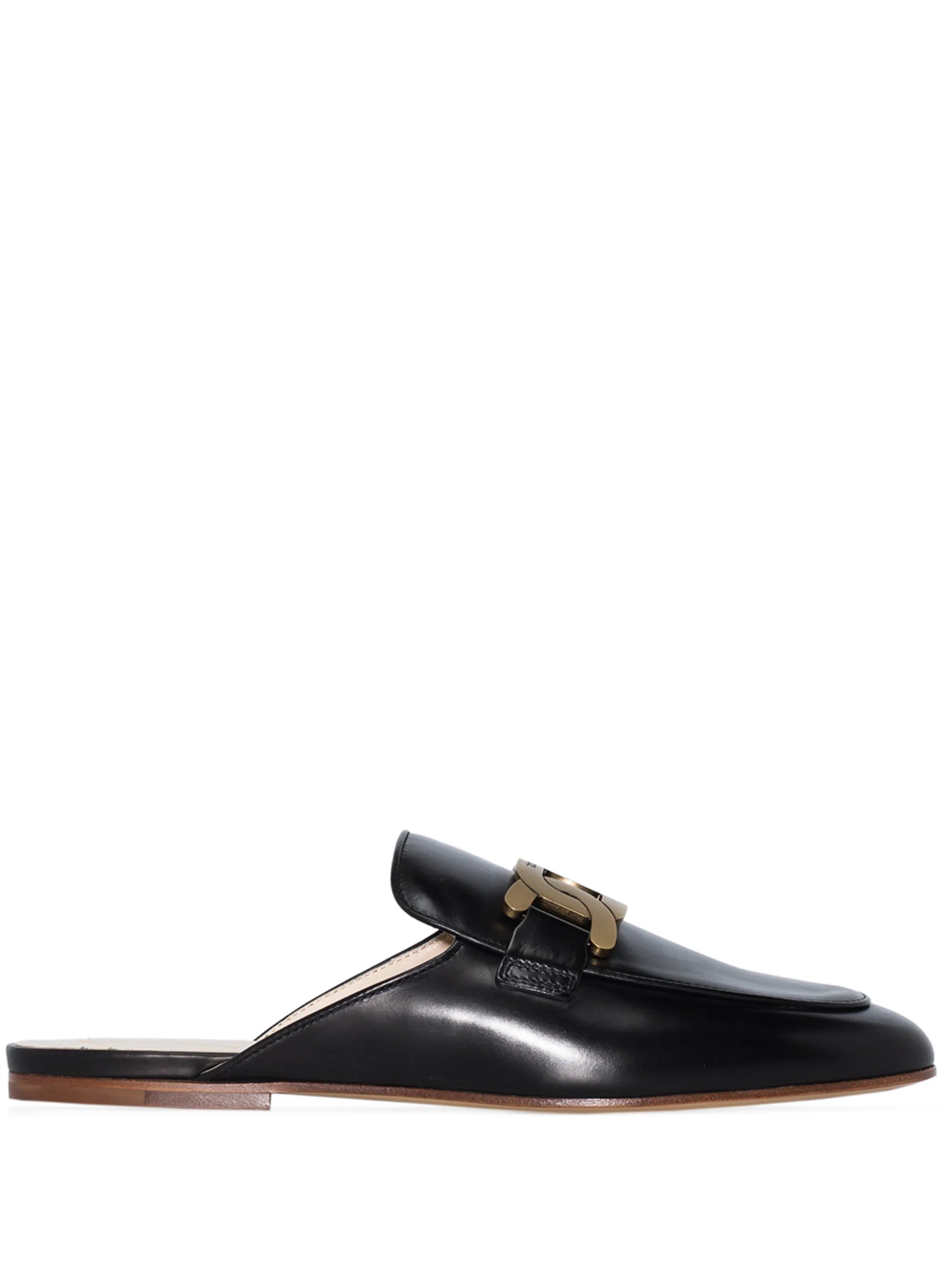 Sabot loafer mules