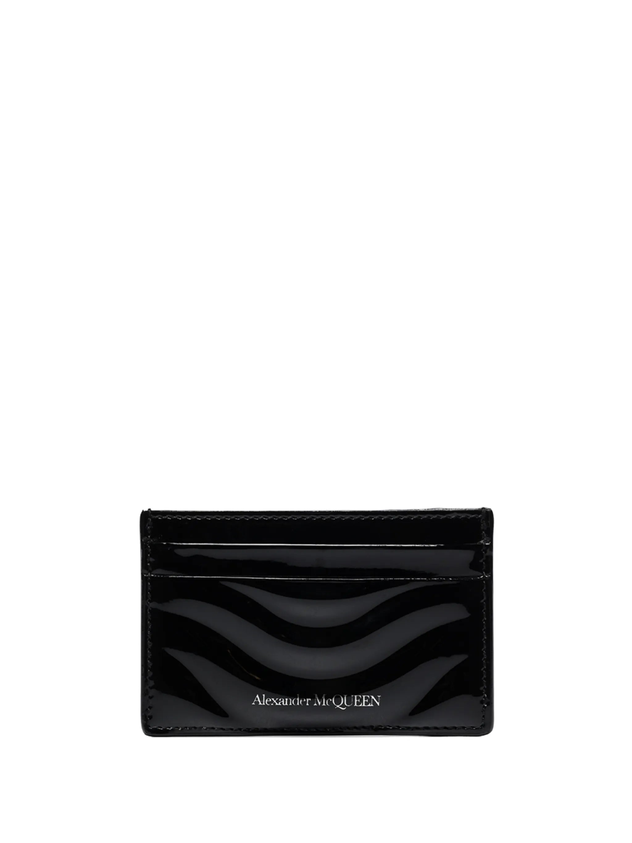 patent leather cardholder