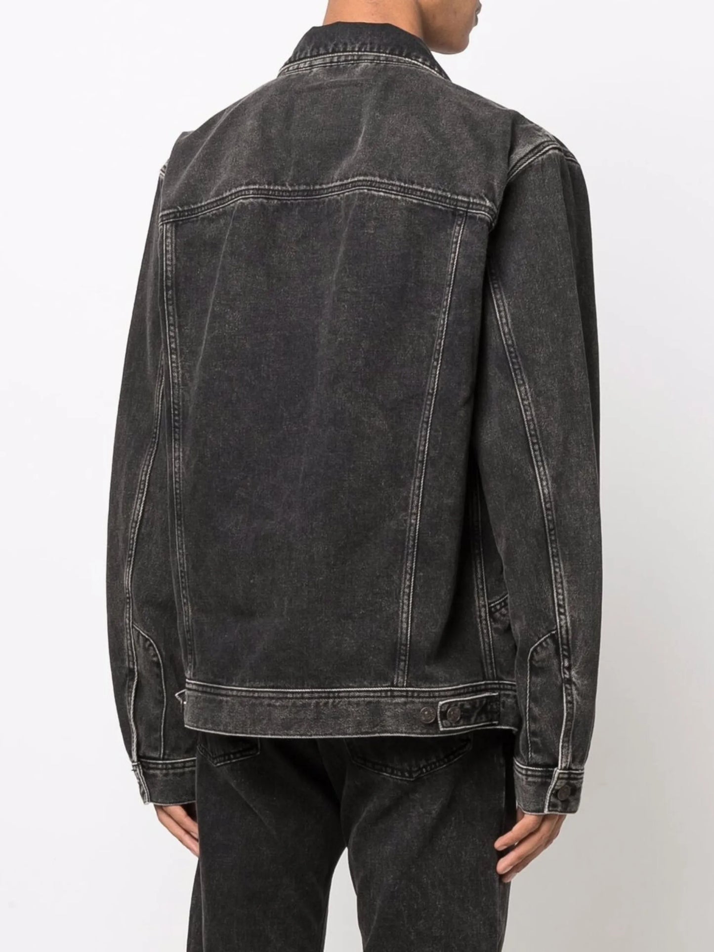 D-Riley faded-effect denim jacket
