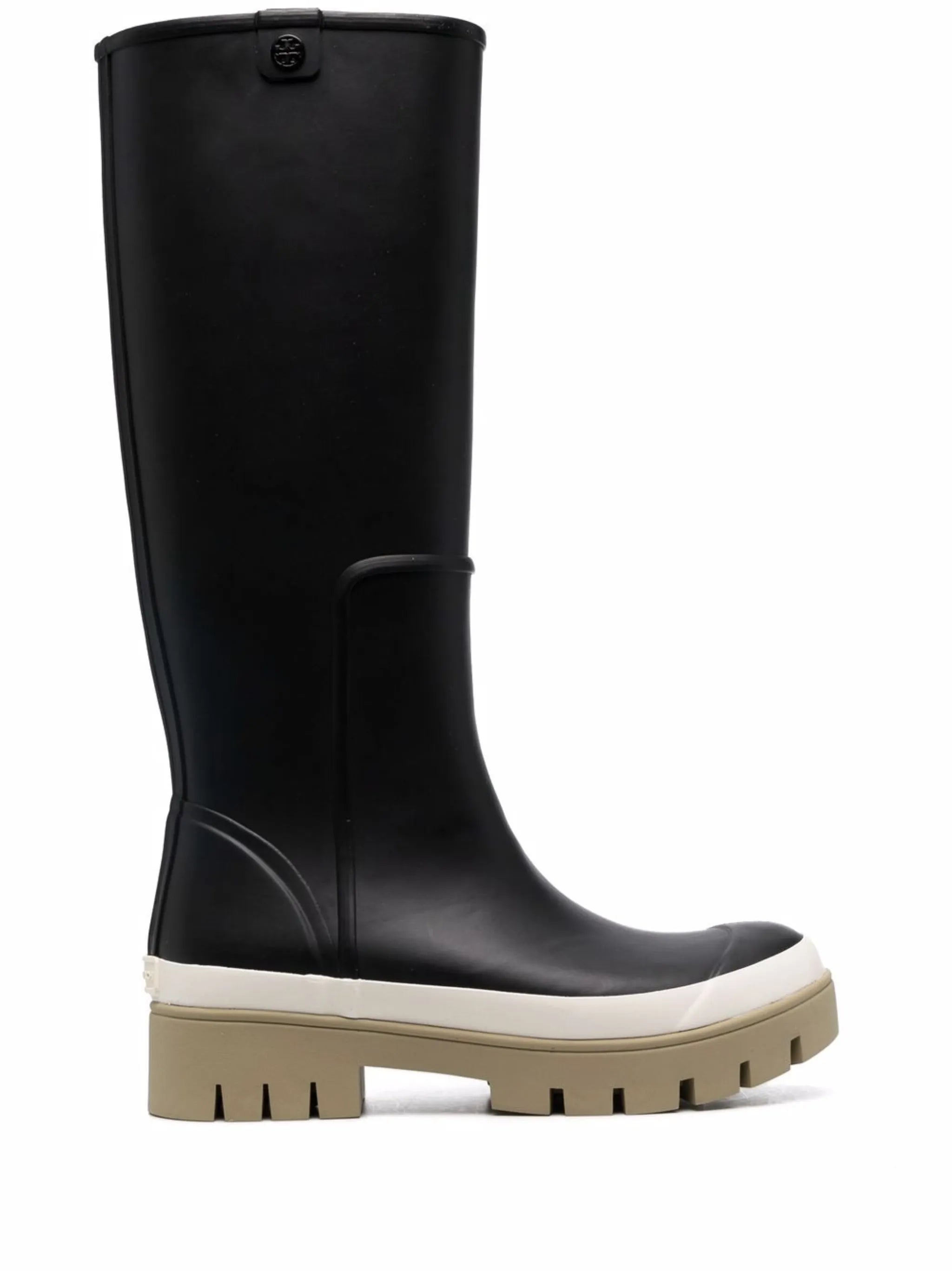 ridged rubber sole boots