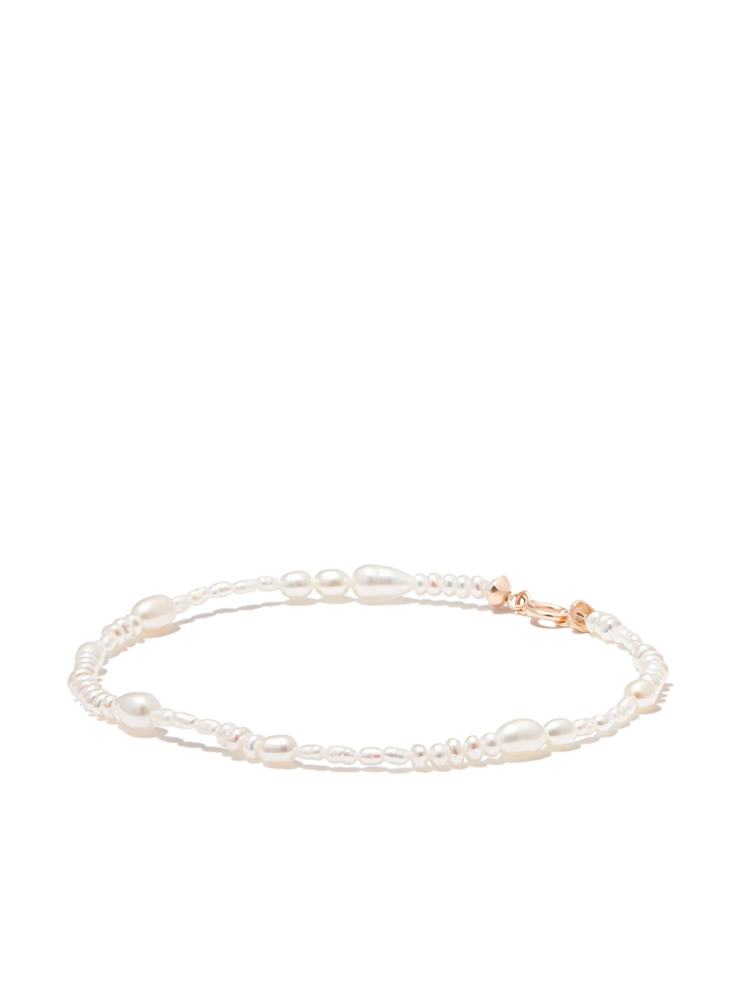 14kt yellow gold pearl bracelet