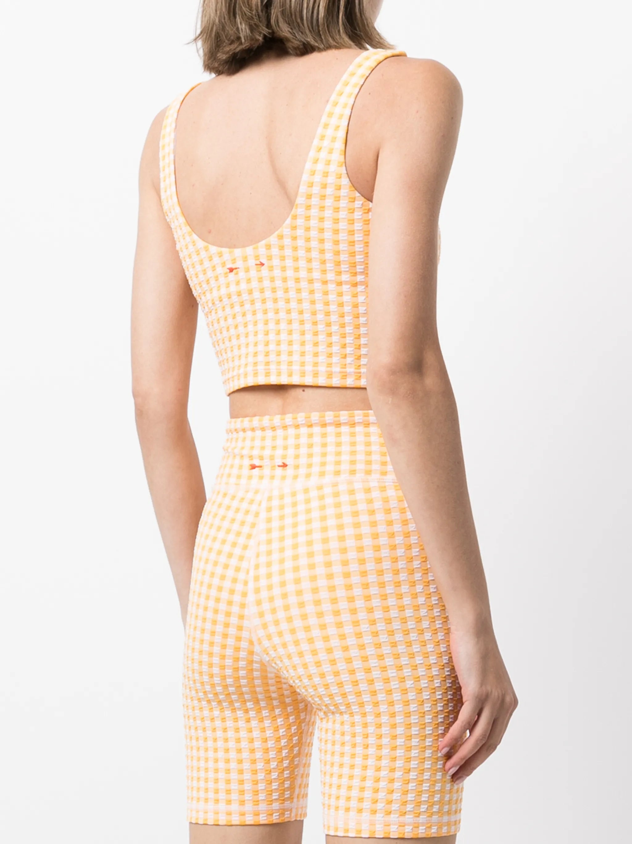 gingham crop top