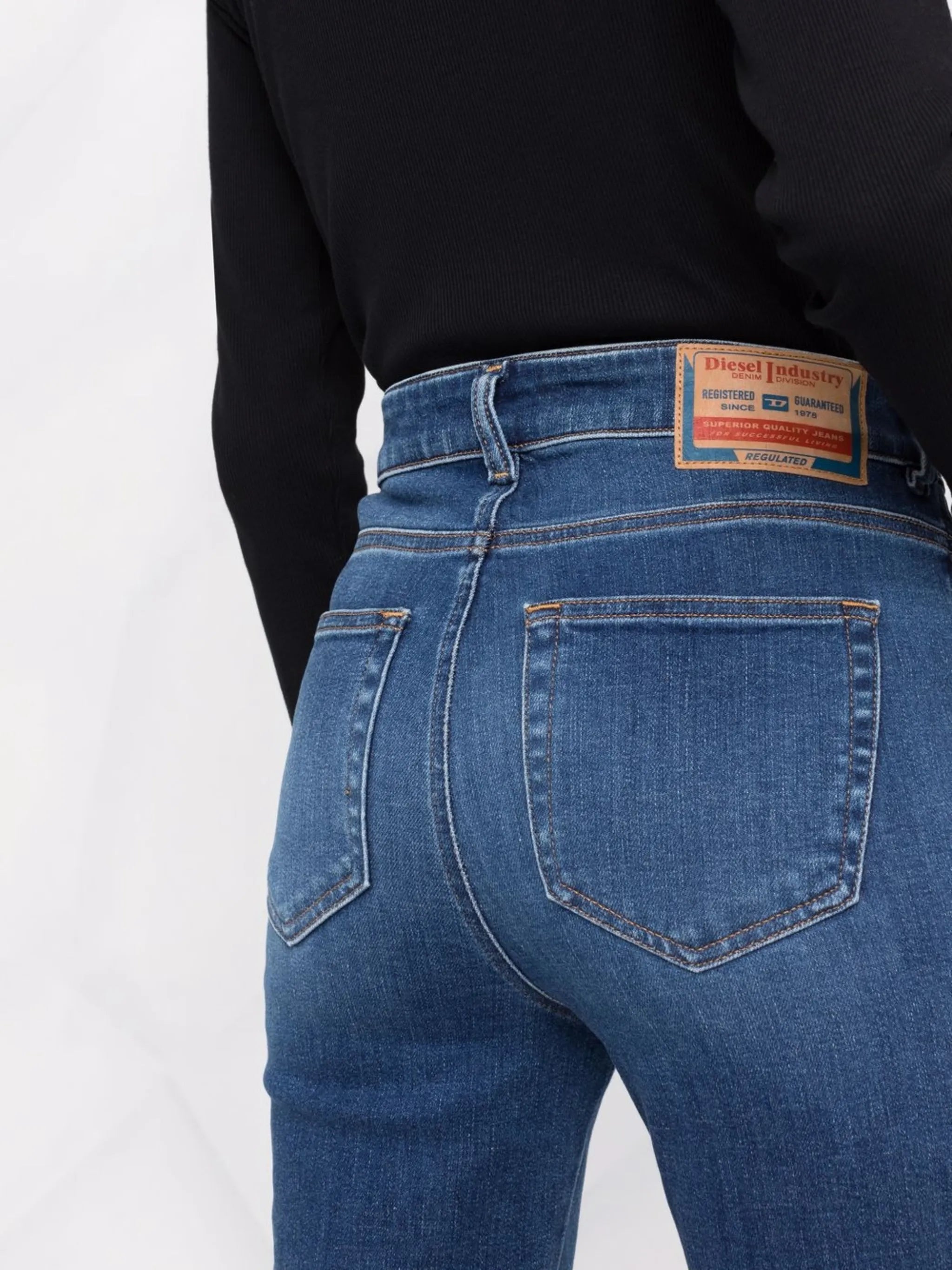 Slandy high-waisted jeans