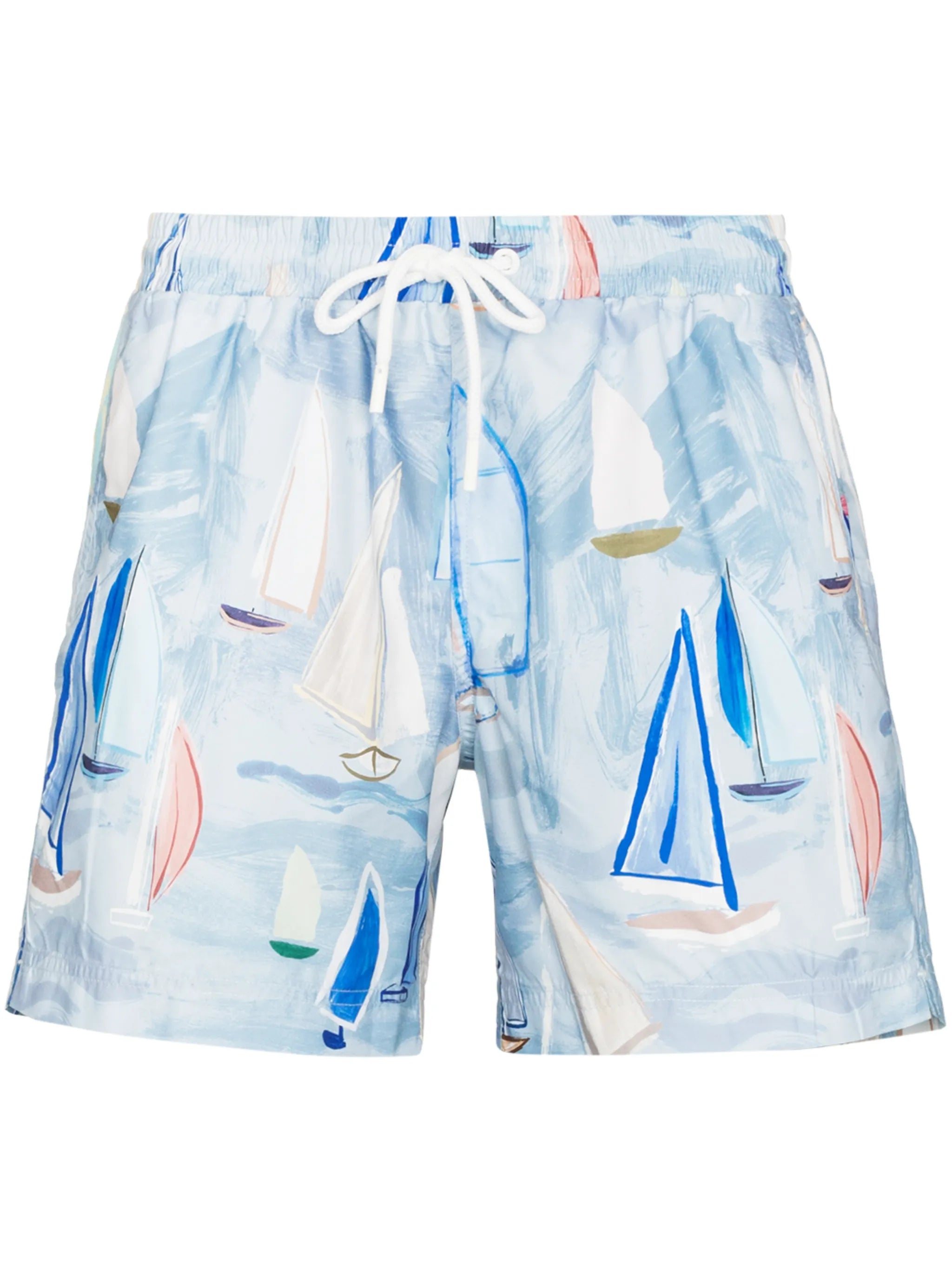 Voyage boat-print swim shorts