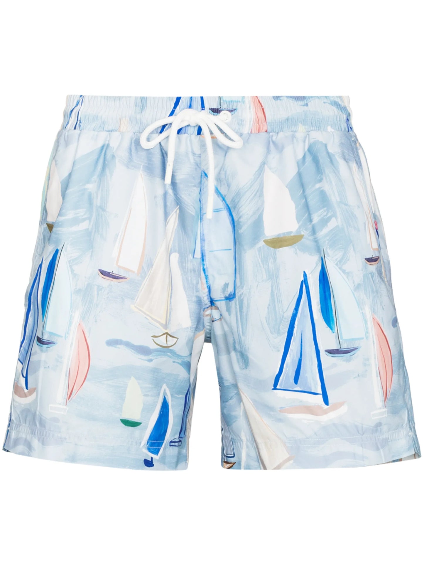 Voyage boat-print swim shorts