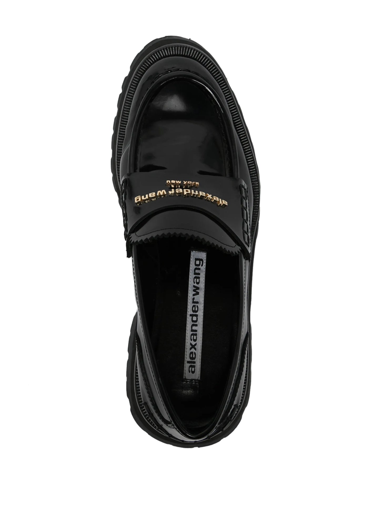Carter lug-sole box loafers
