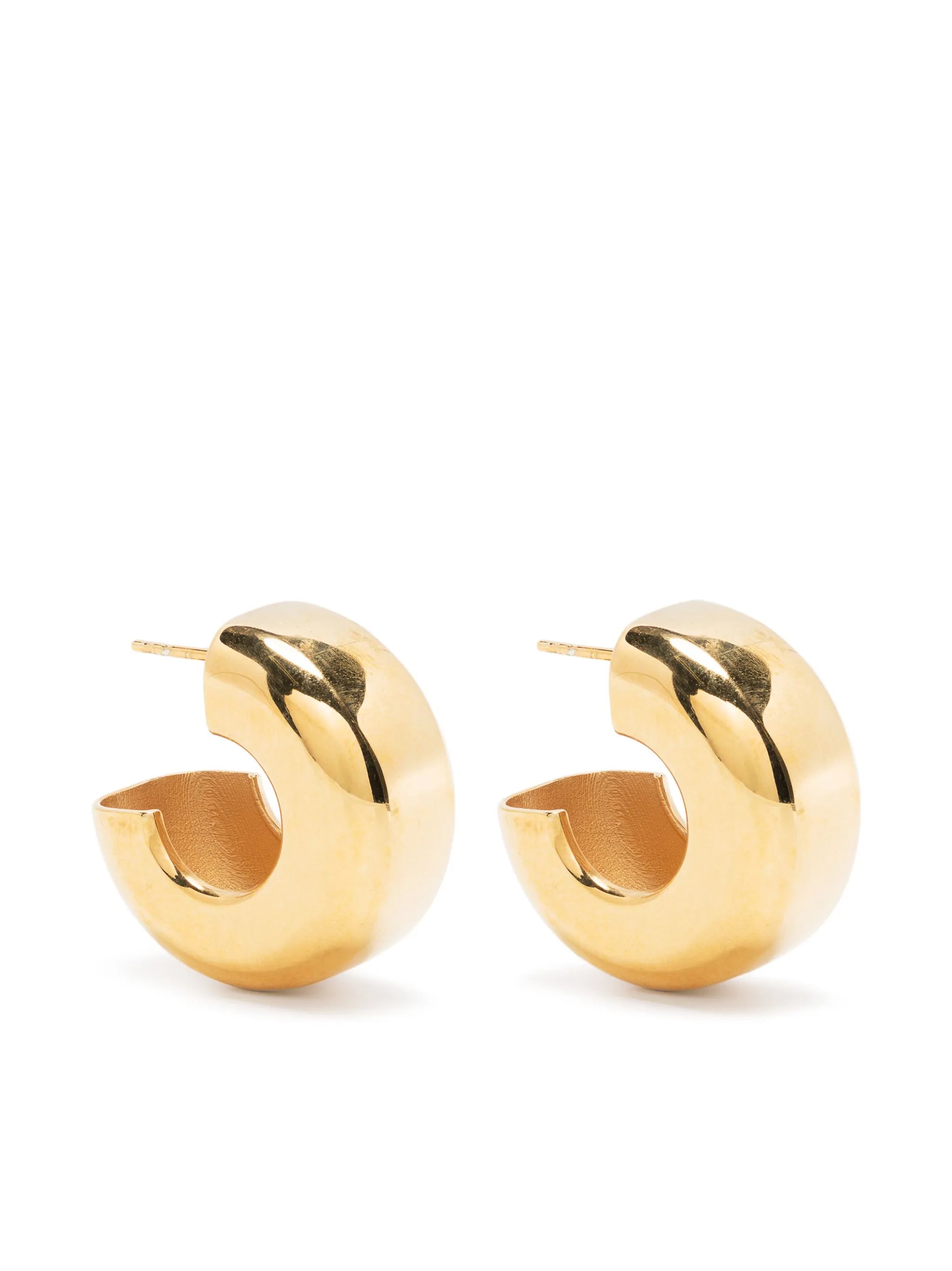 chunky hoop earrings