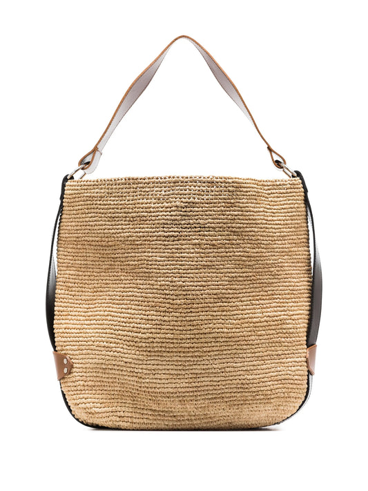 Bayia woven shoulder bag
