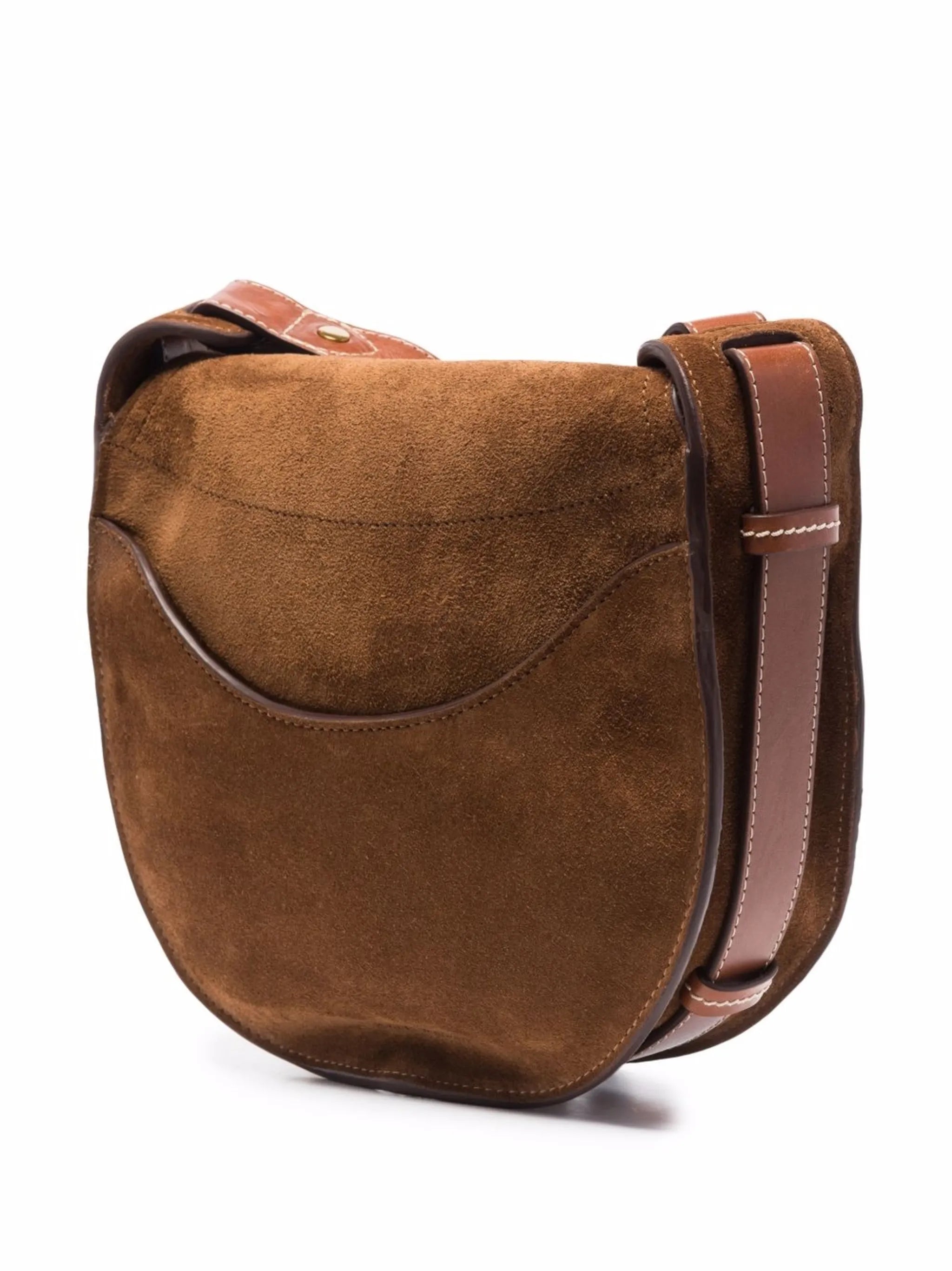 Botsy suede satchel bag