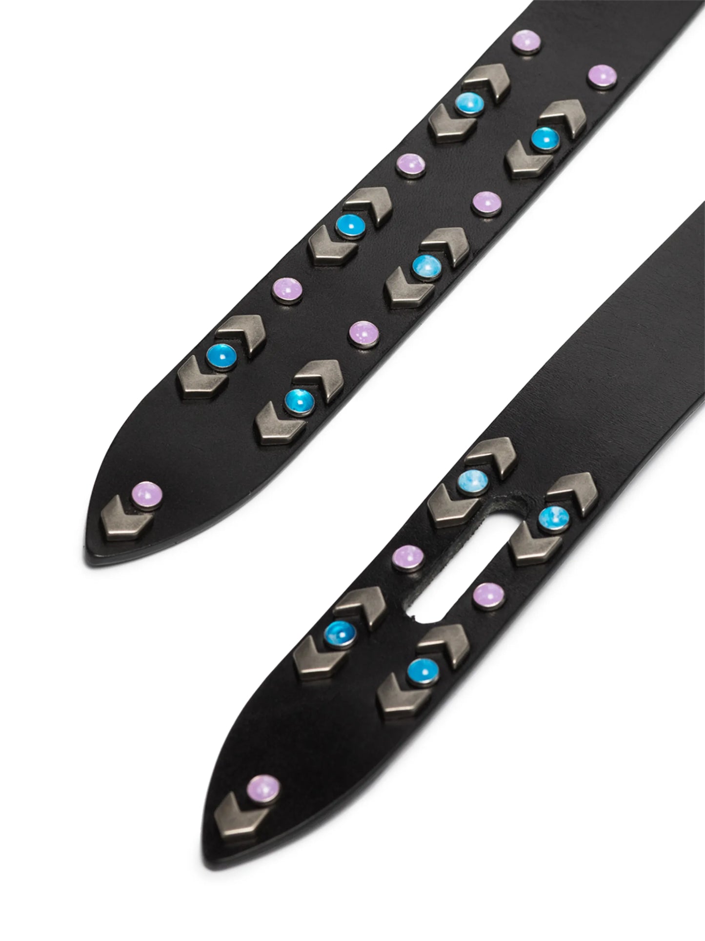 Lecce 3cm studded leather belt