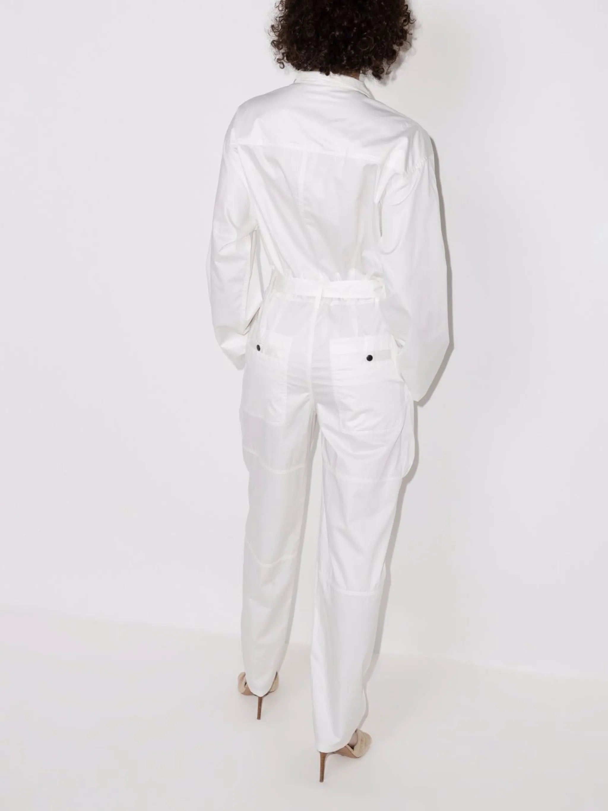 asymmetric cotton boilersuit