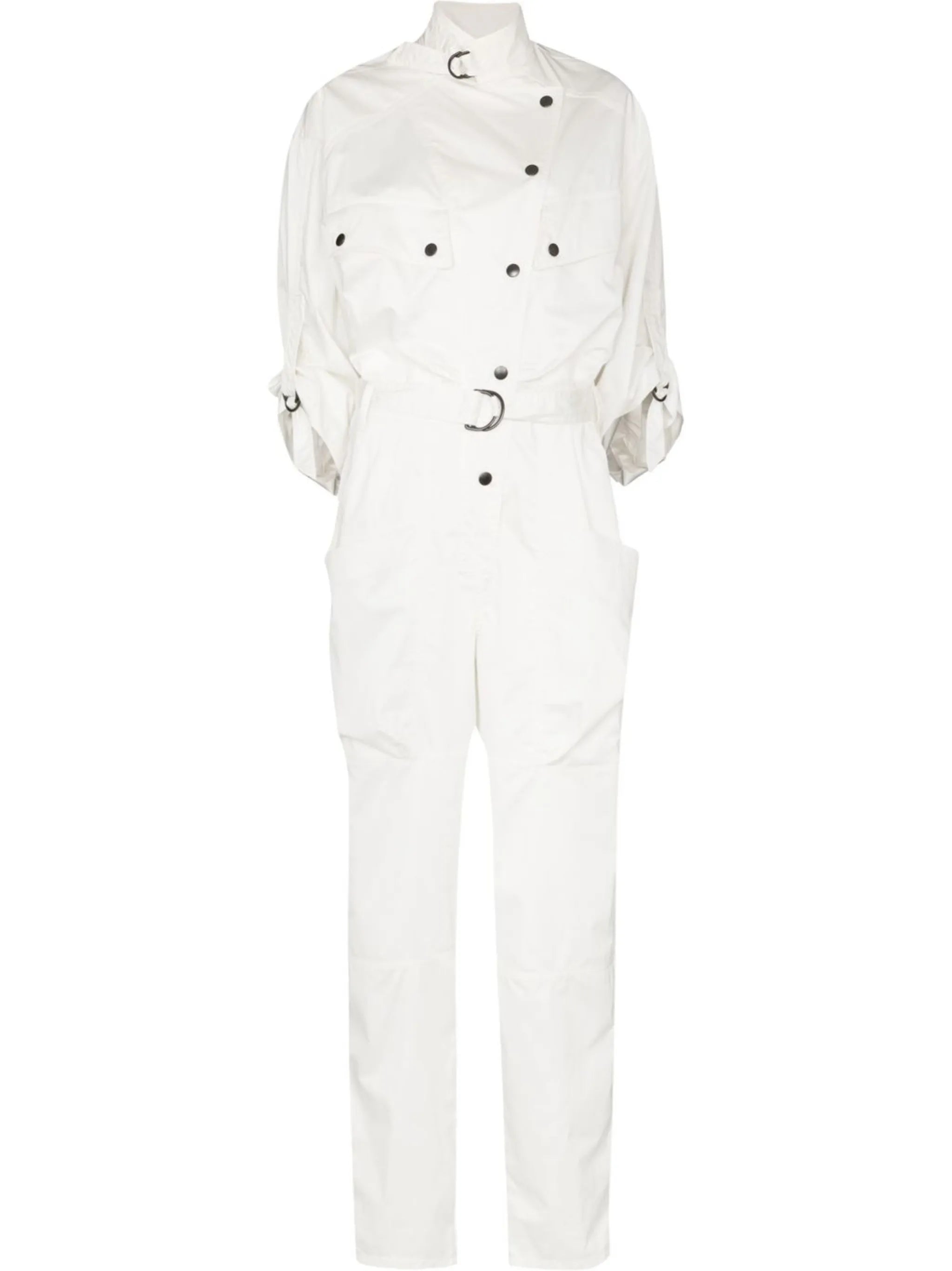 asymmetric cotton boilersuit
