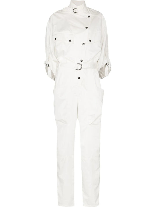 asymmetric cotton boilersuit