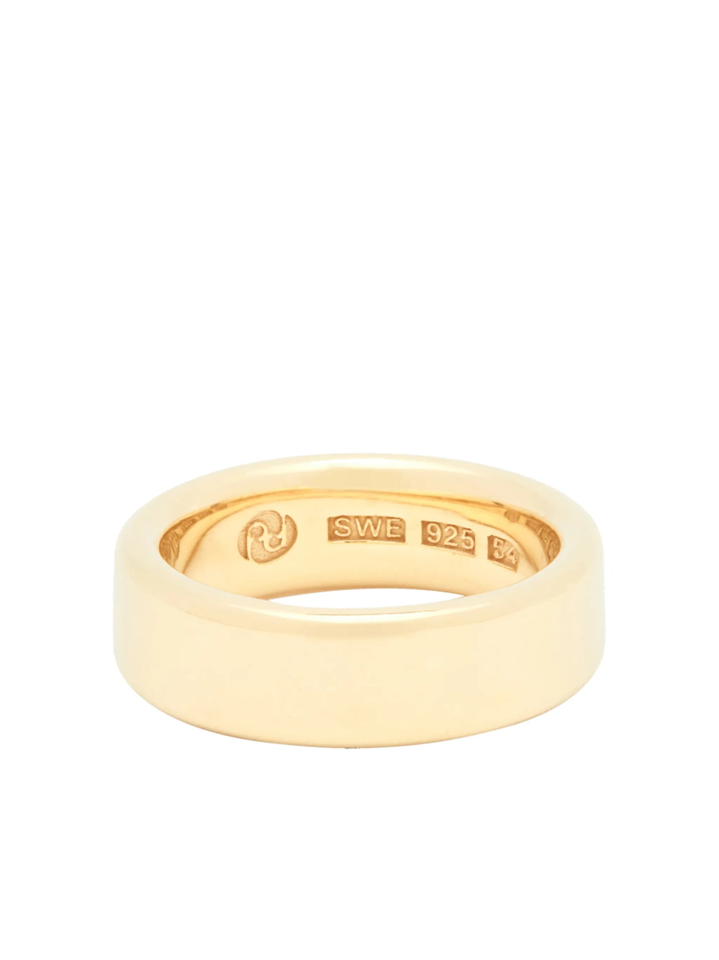 Tire gold-plated ring