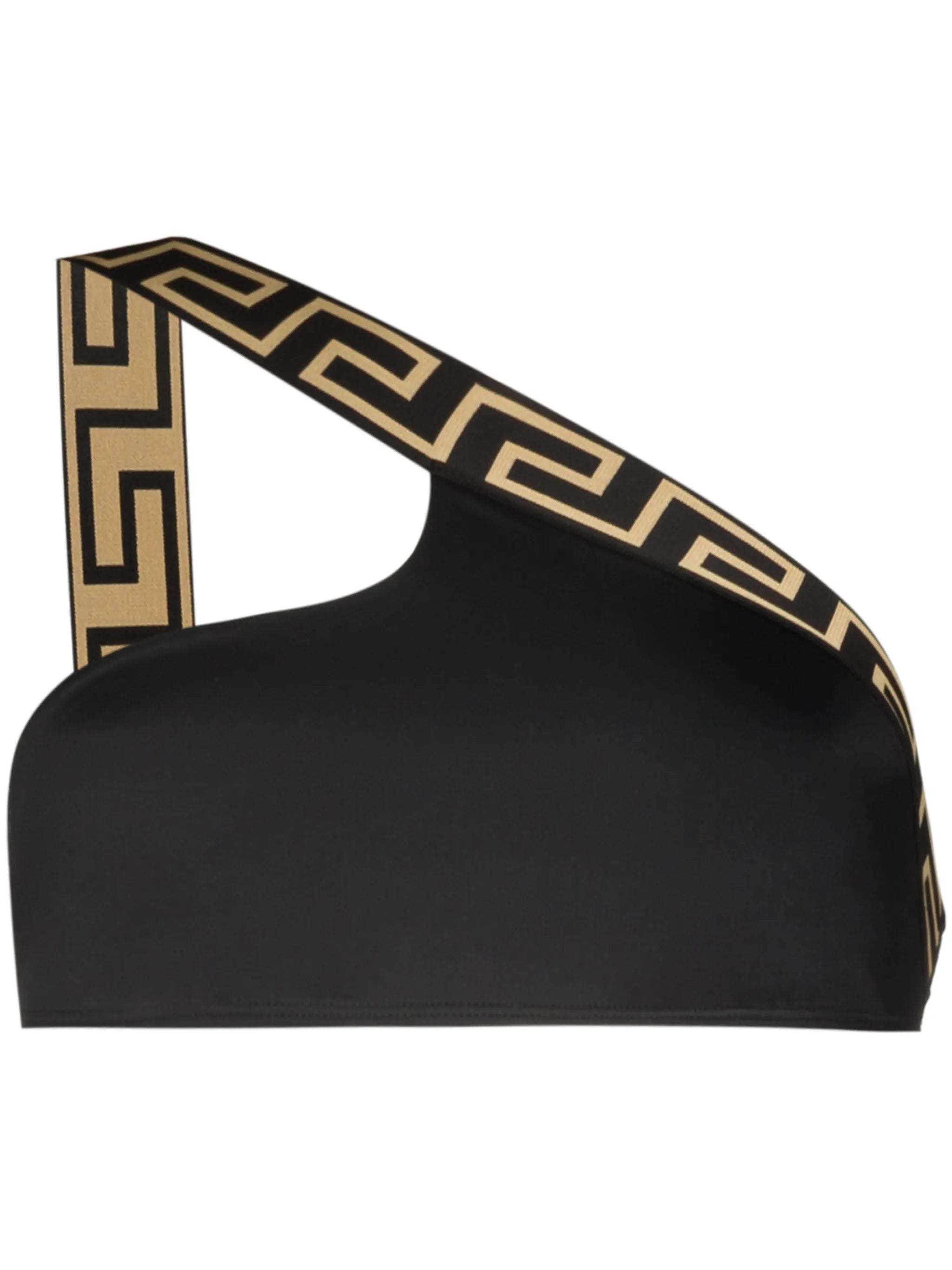 La Greca one-shoulder bikini top
