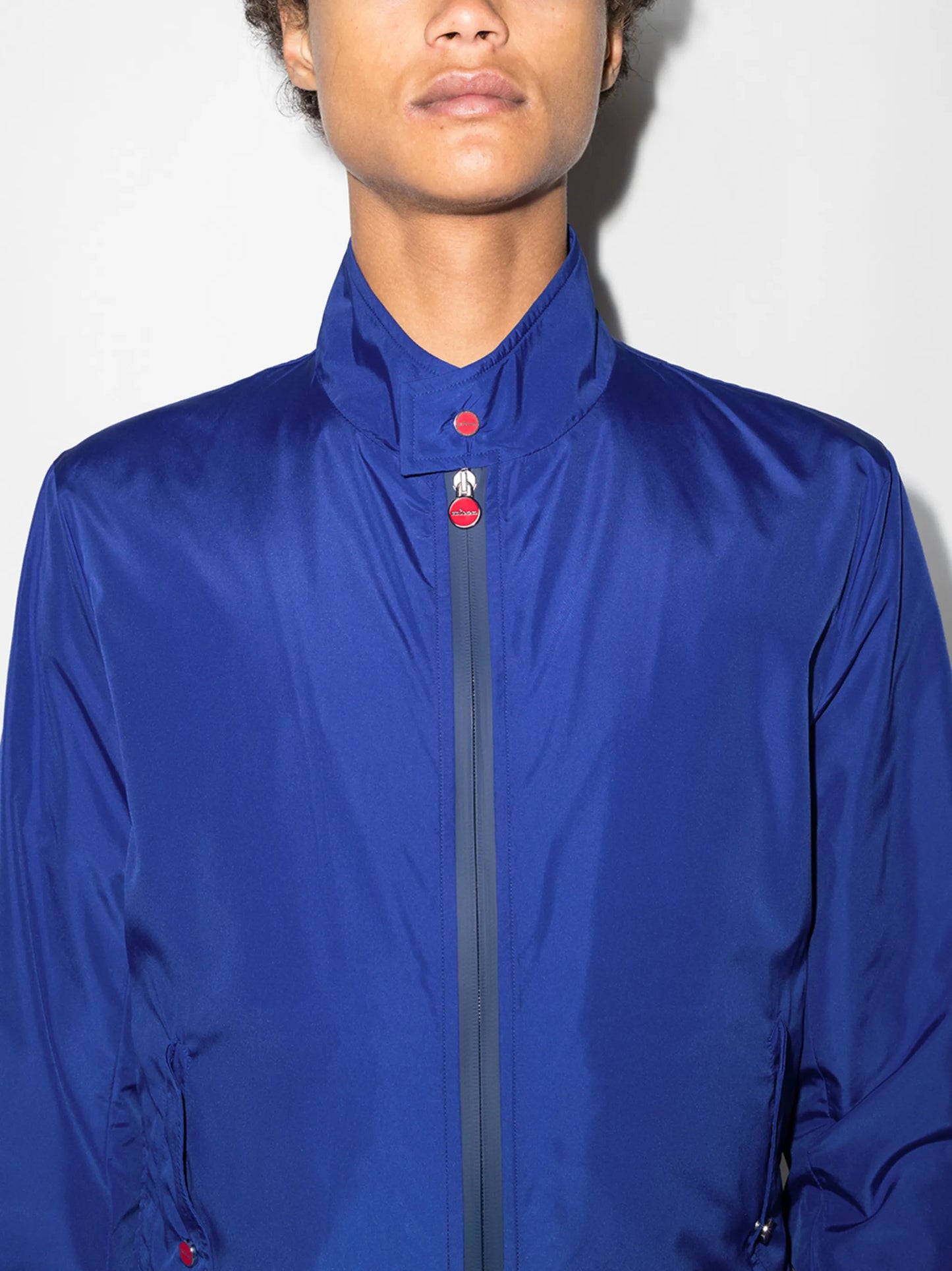 Harrington zipped jacket