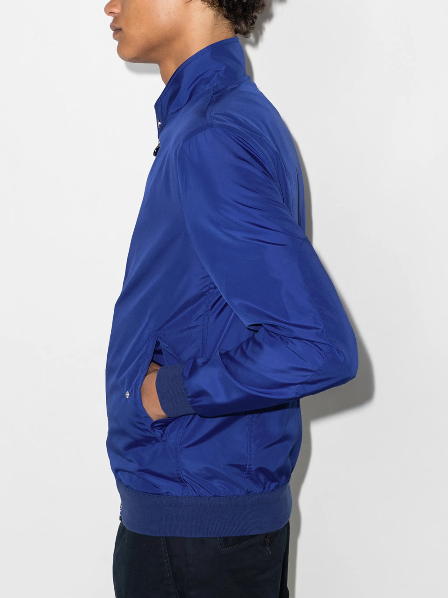 Harrington zipped jacket