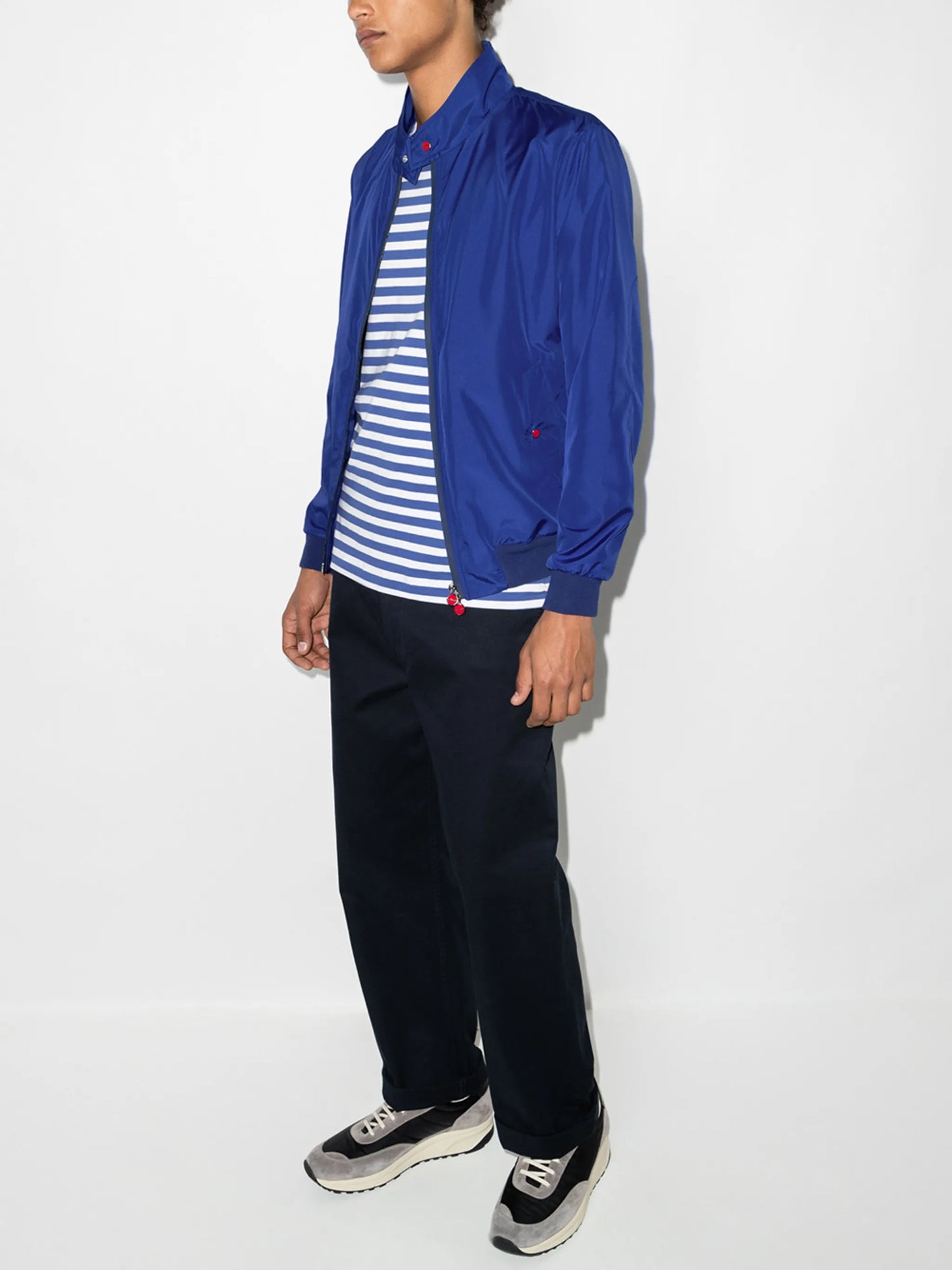 Harrington zipped jacket