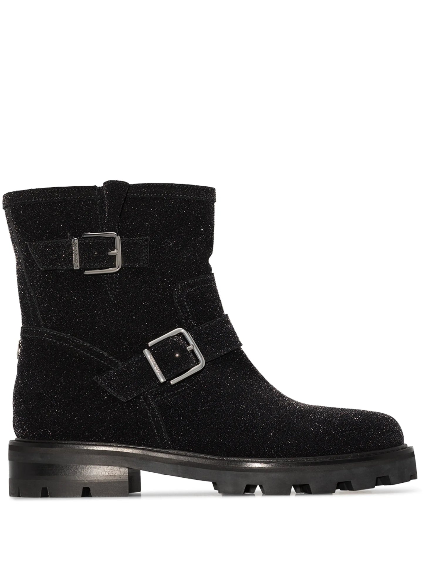 Youth II glitter-effect ankle boots