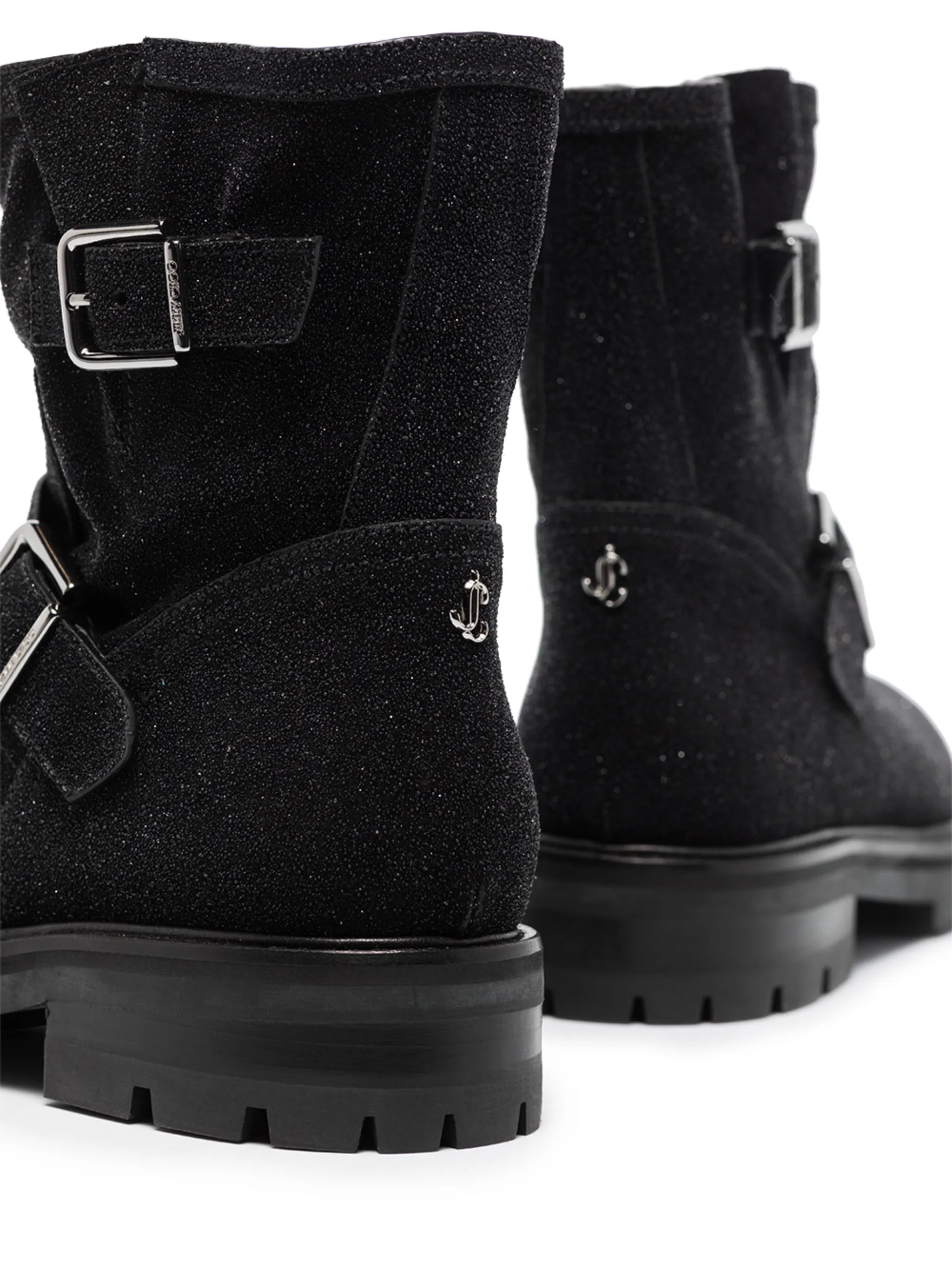 Youth II glitter-effect ankle boots