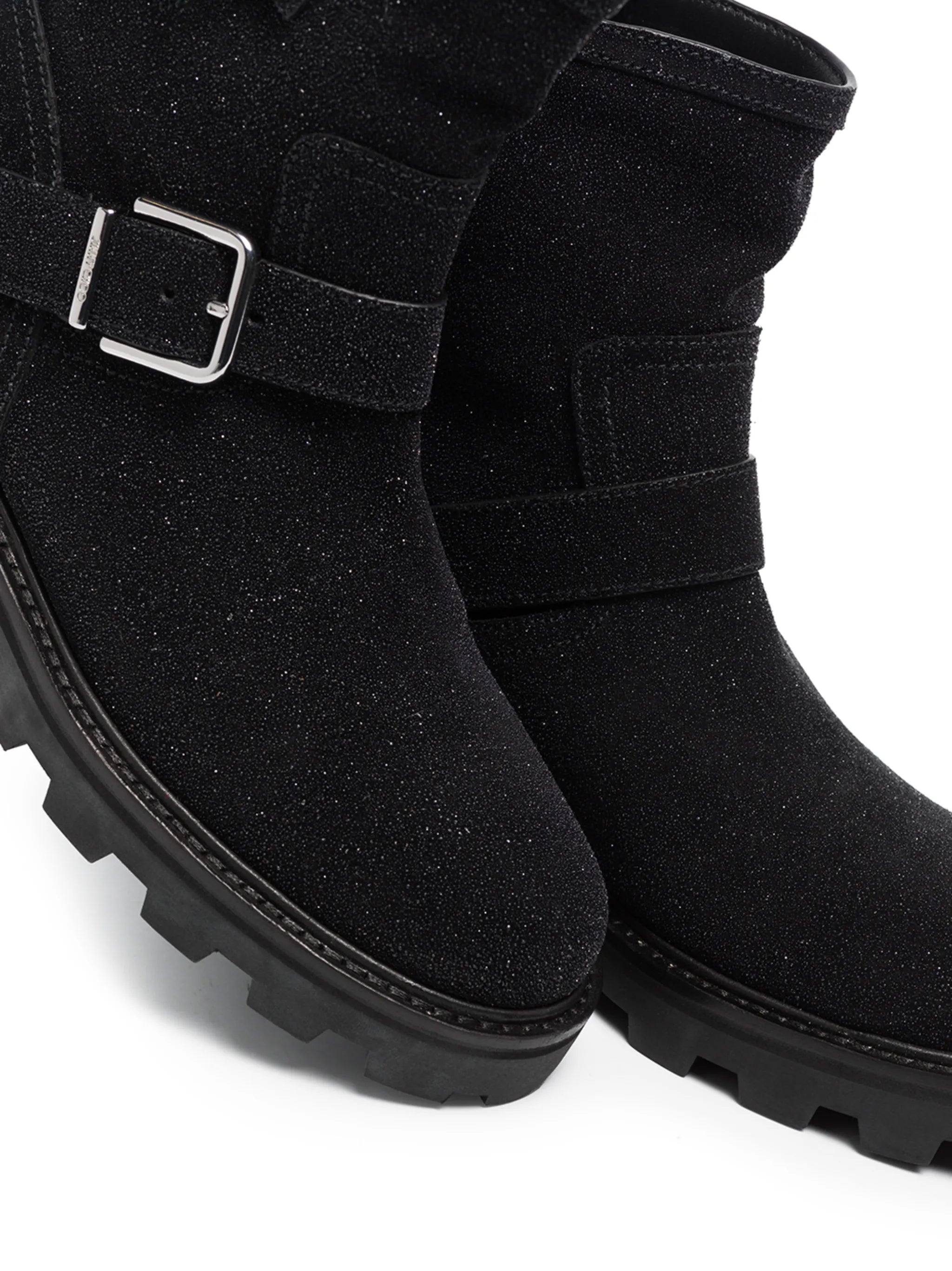 Youth II glitter-effect ankle boots