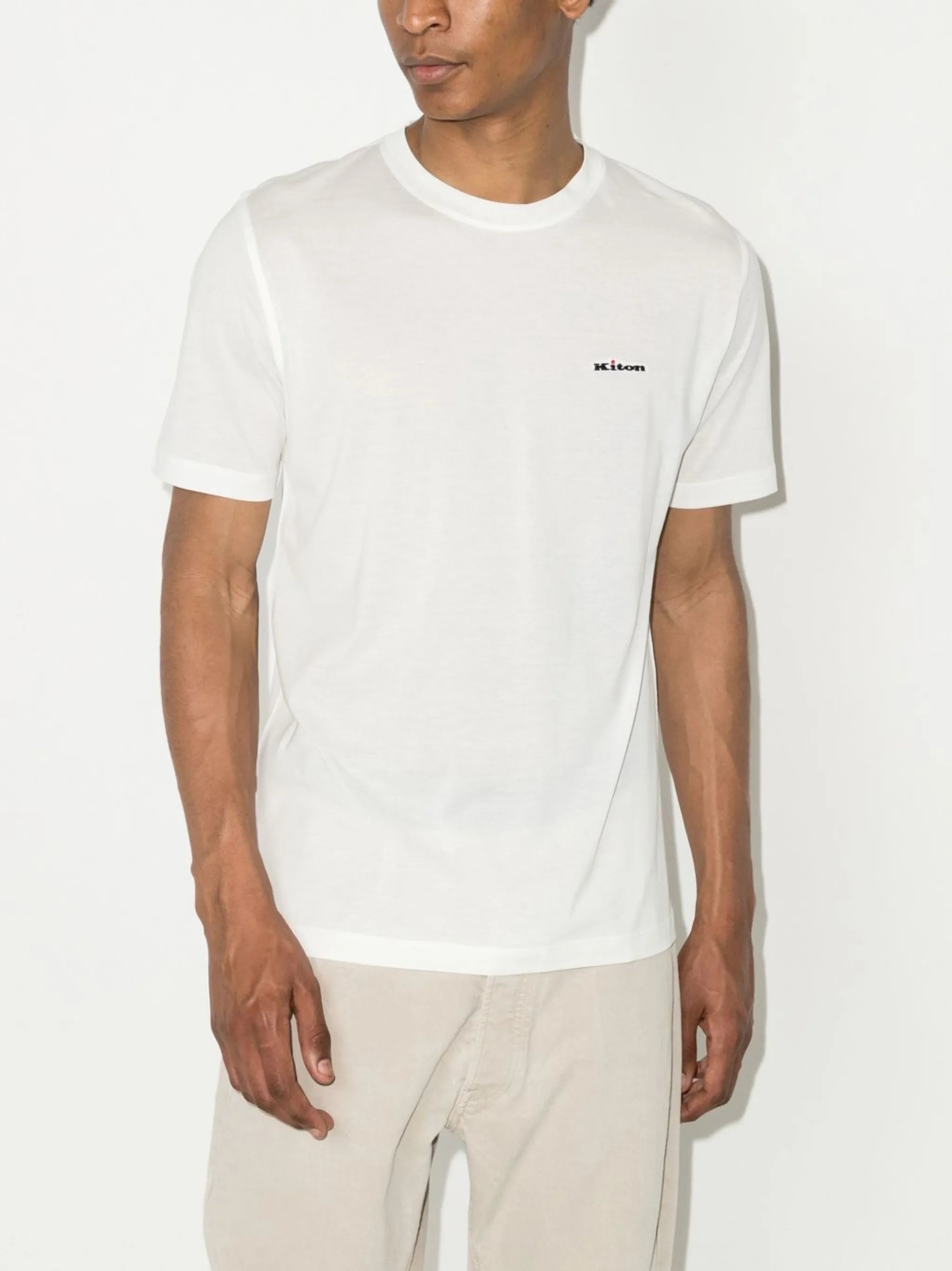 logo-print T-shirt