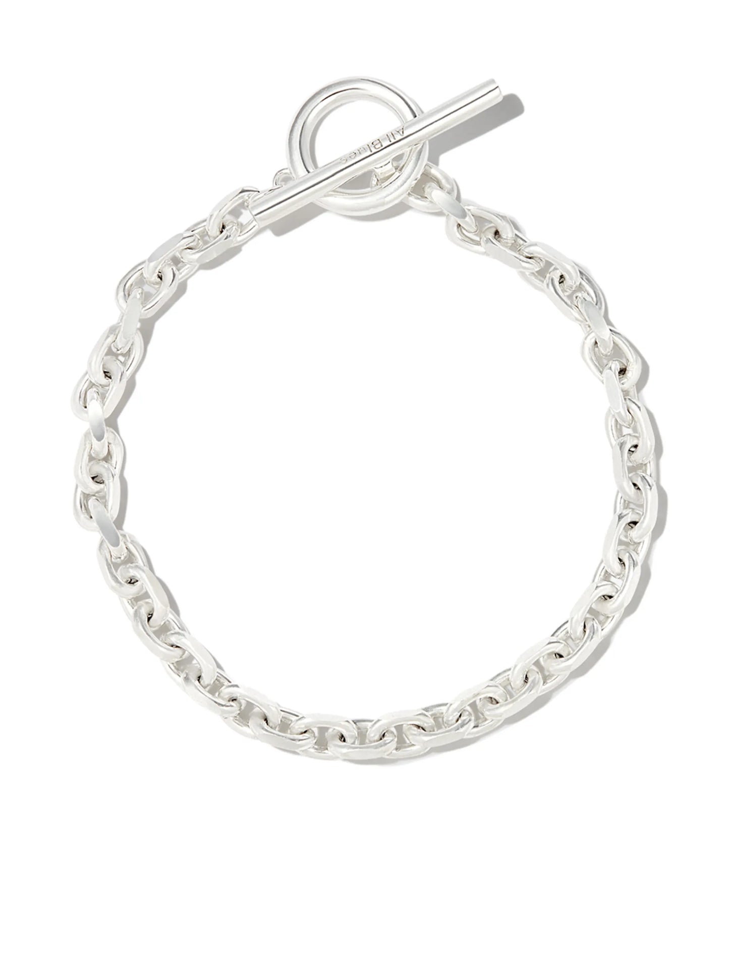 Anchor T-bar fastening bracelet