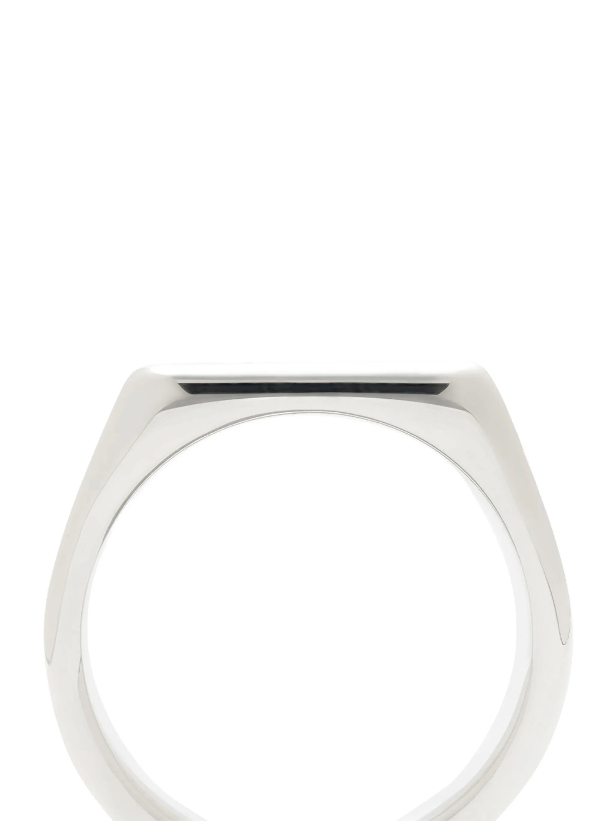 polished Platform finger ring