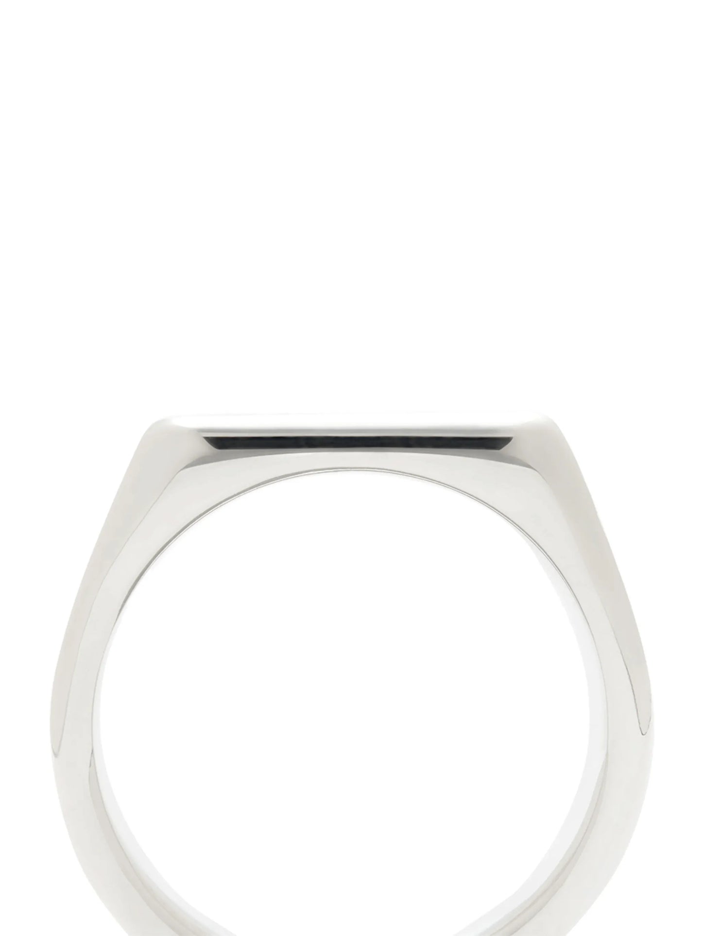 polished Platform finger ring