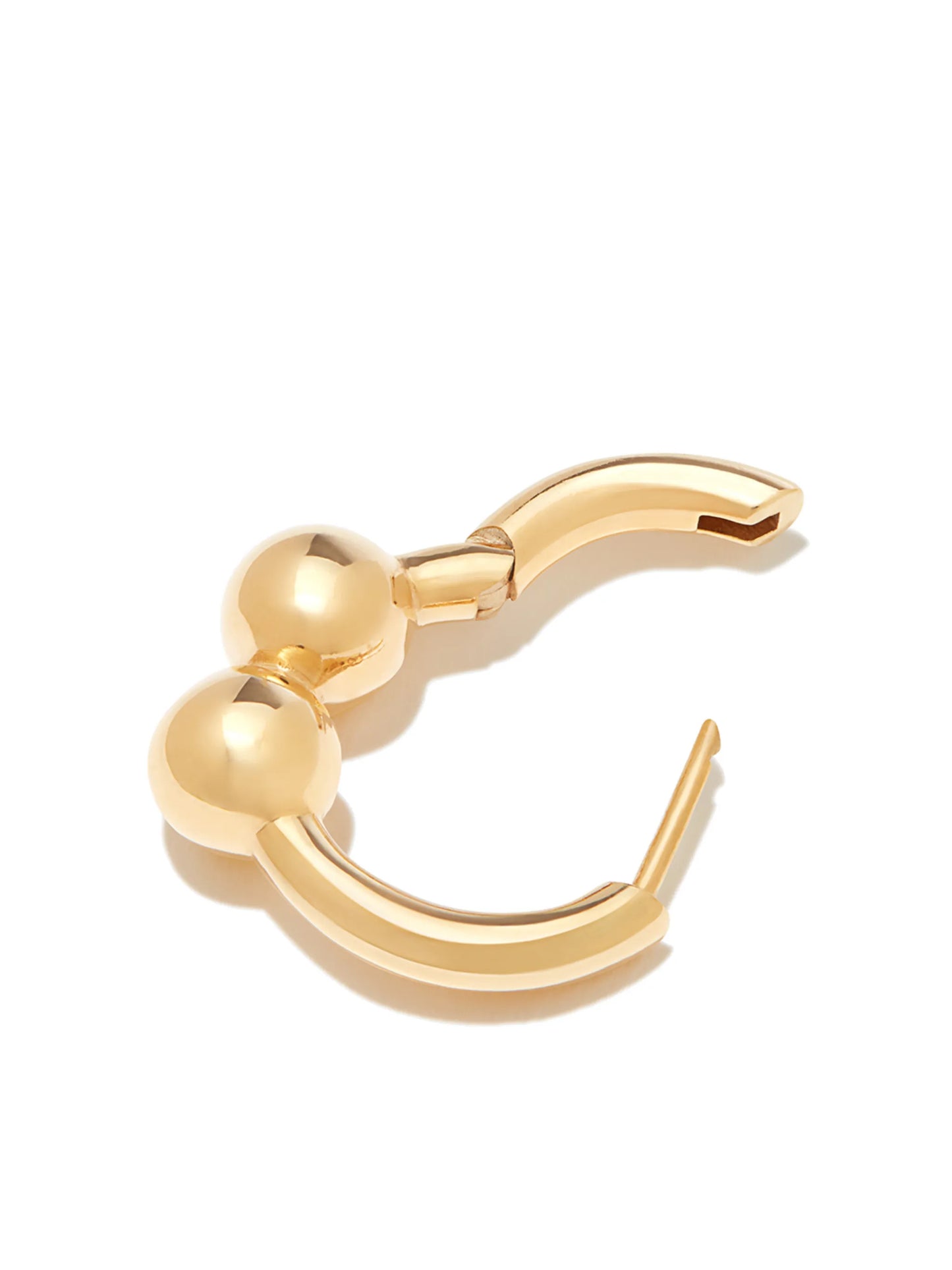gold vermeil-plated earring
