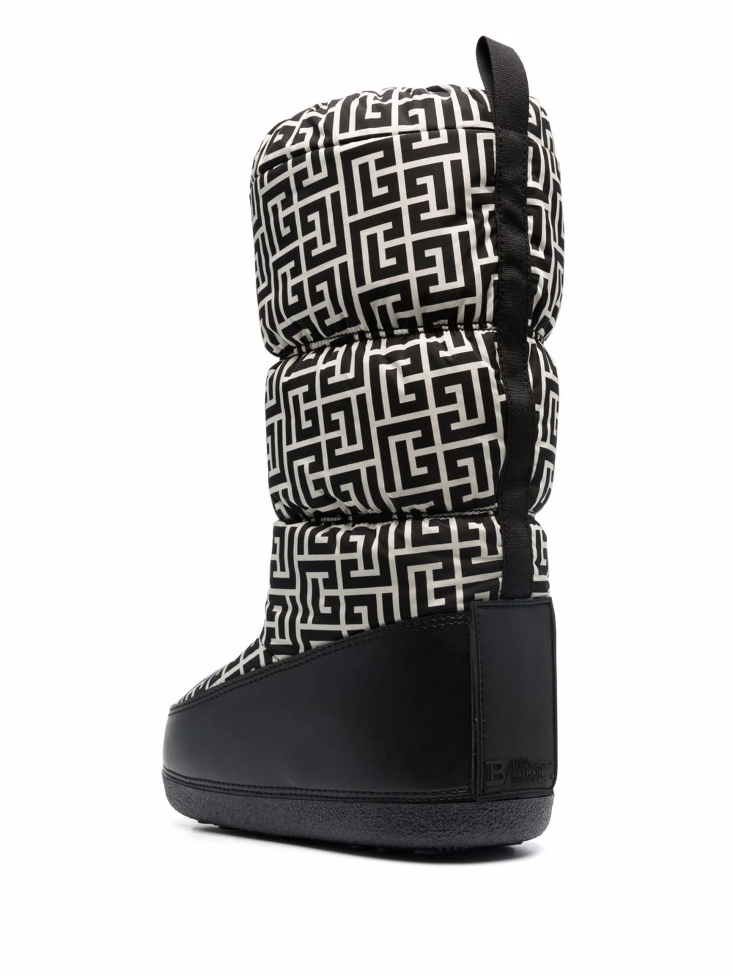 monogram padded snow boots