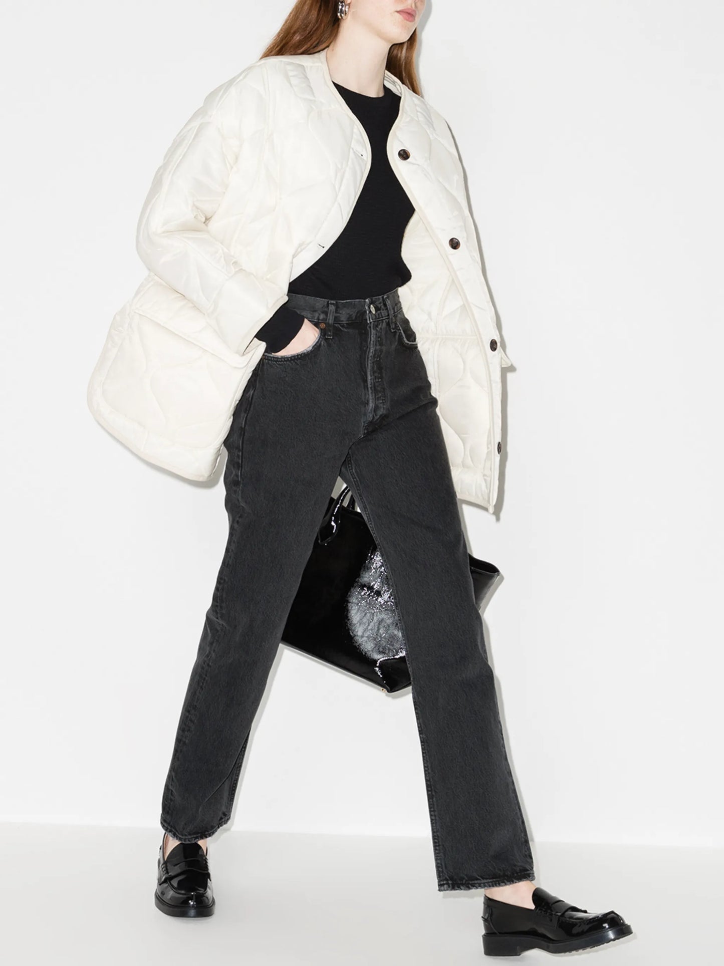 '90s Pinch Waist straight-leg jeans