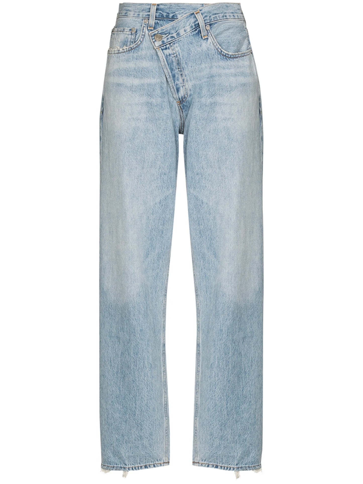 Criss Cross straight-leg jeans