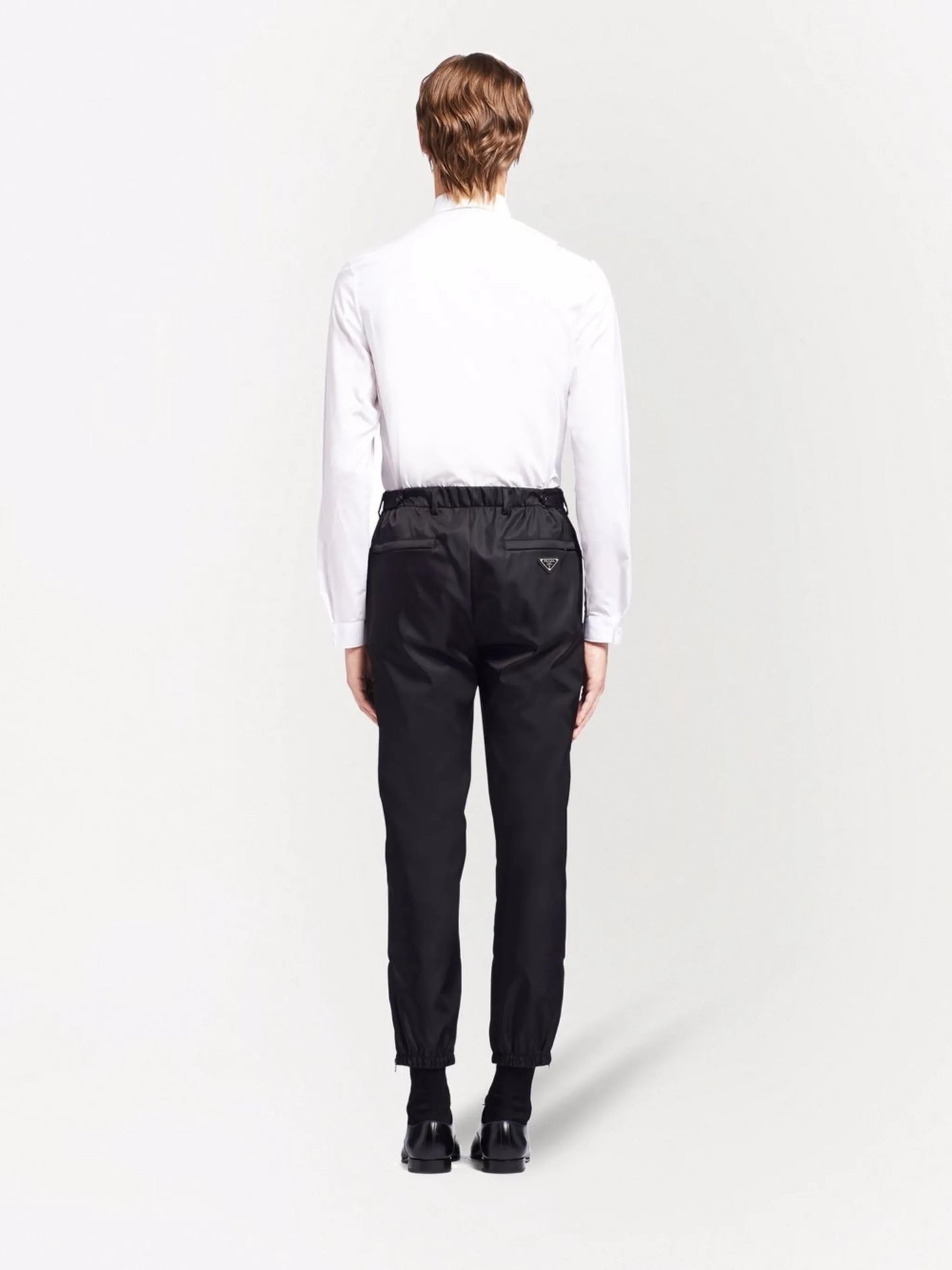 Re-Nylon straight-leg trousers