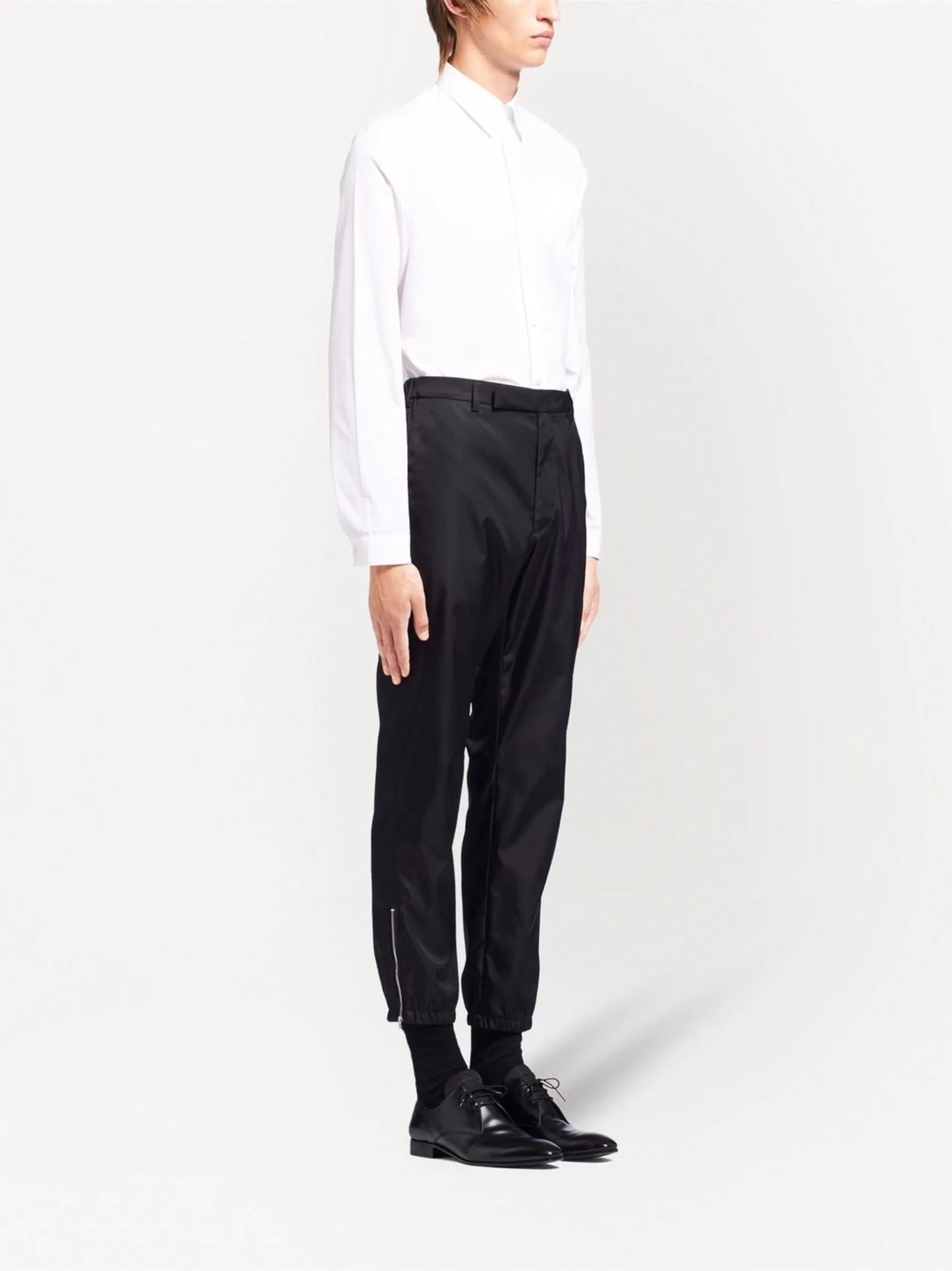 Re-Nylon straight-leg trousers
