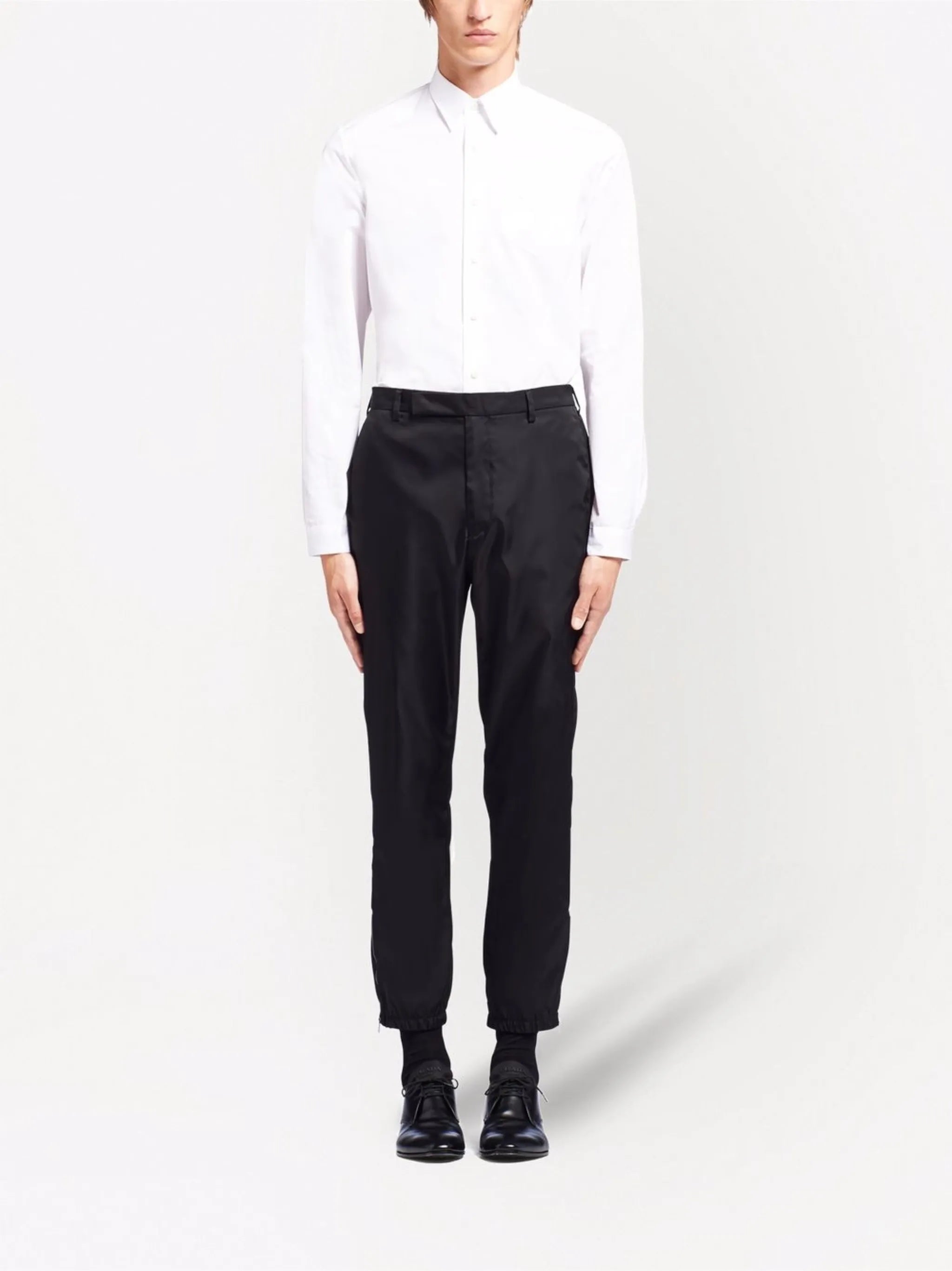 Re-Nylon straight-leg trousers