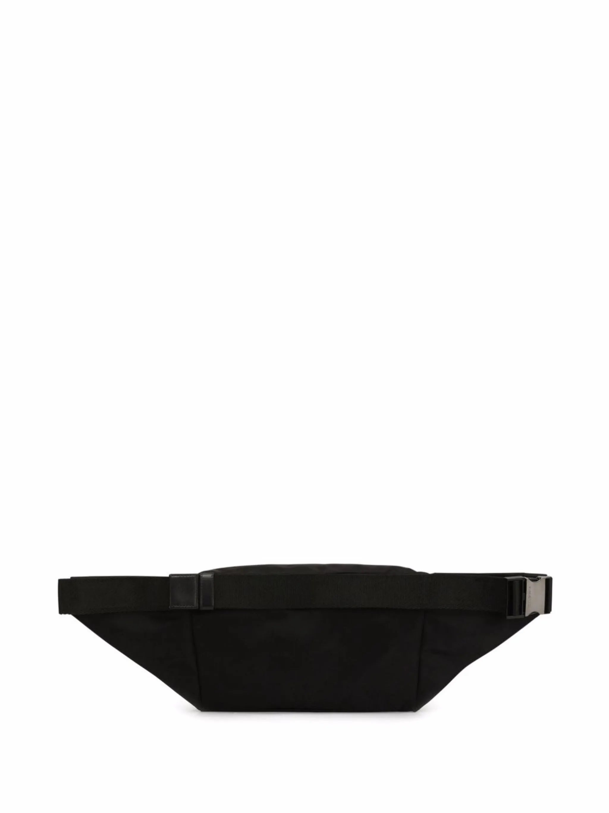 logo-plaque belt bag