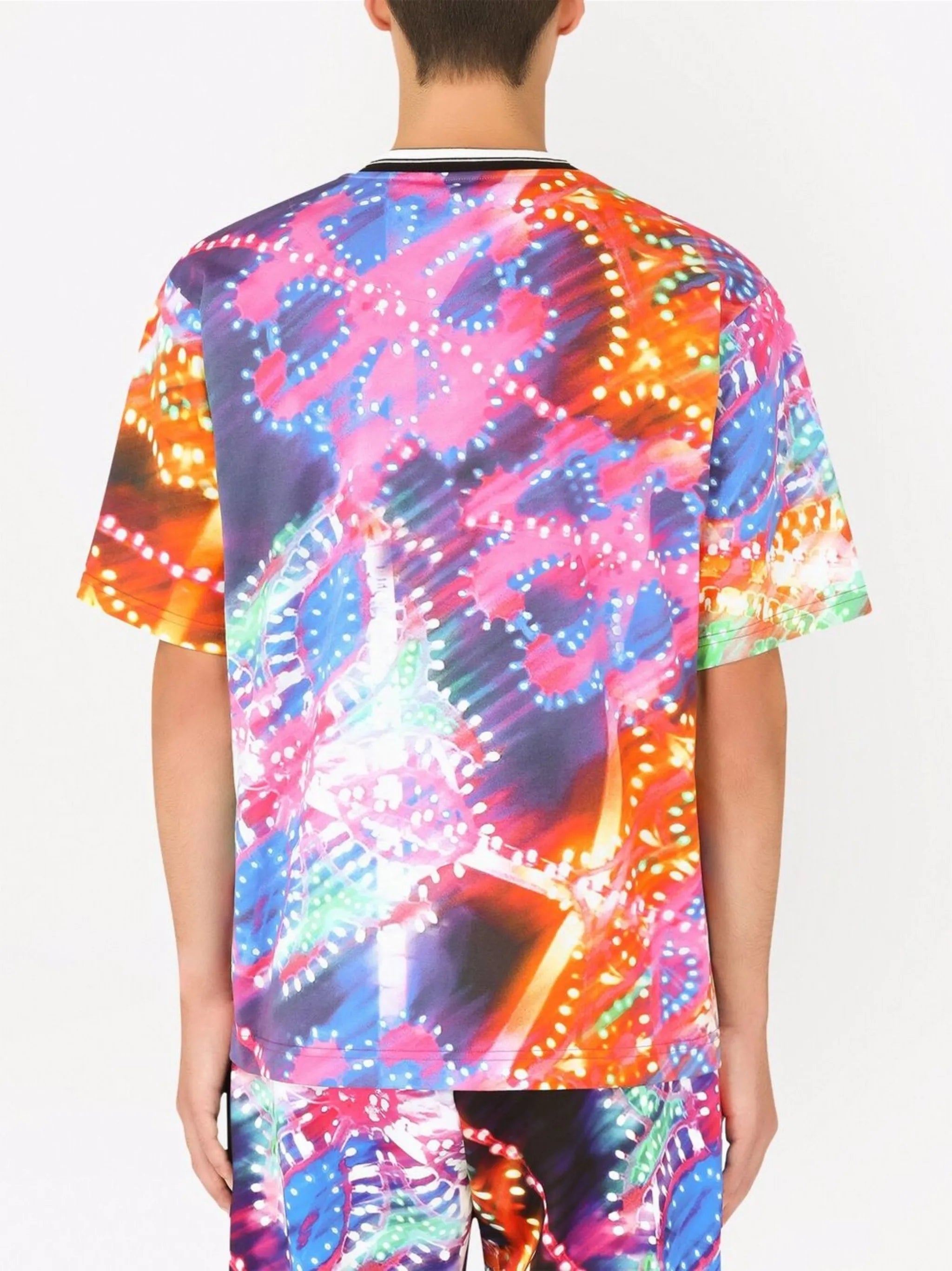 graphic-print cotton T-shirt