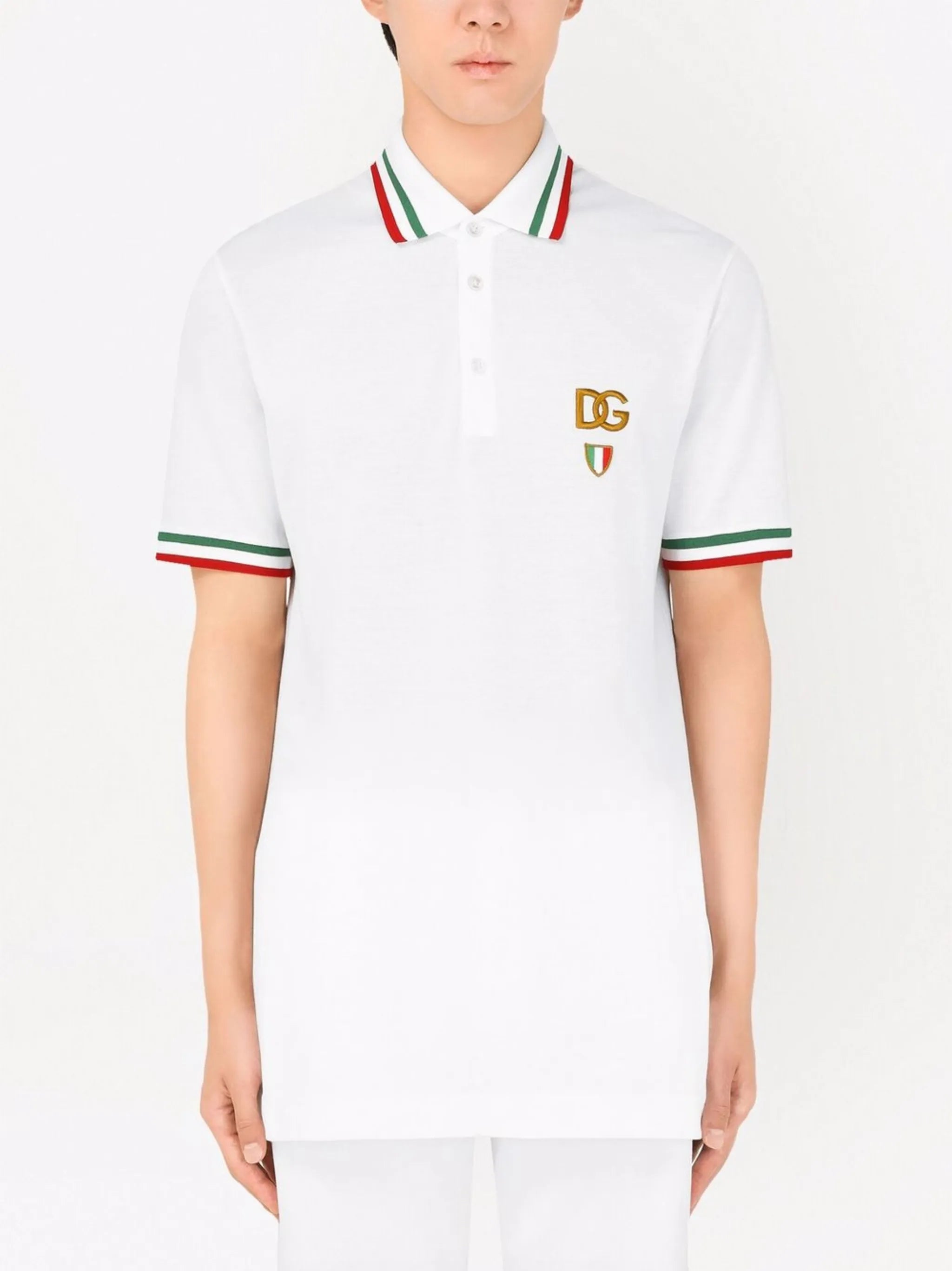Italia short-sleeve polo shirt