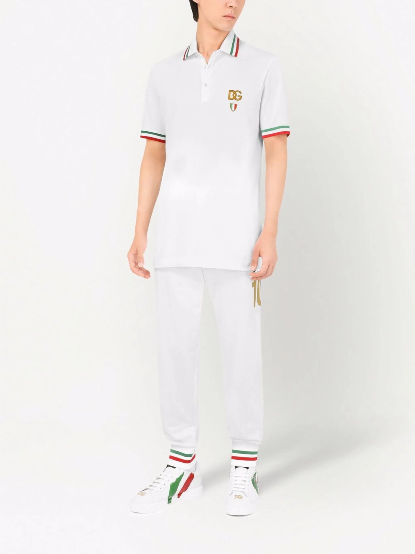 Italia short-sleeve polo shirt