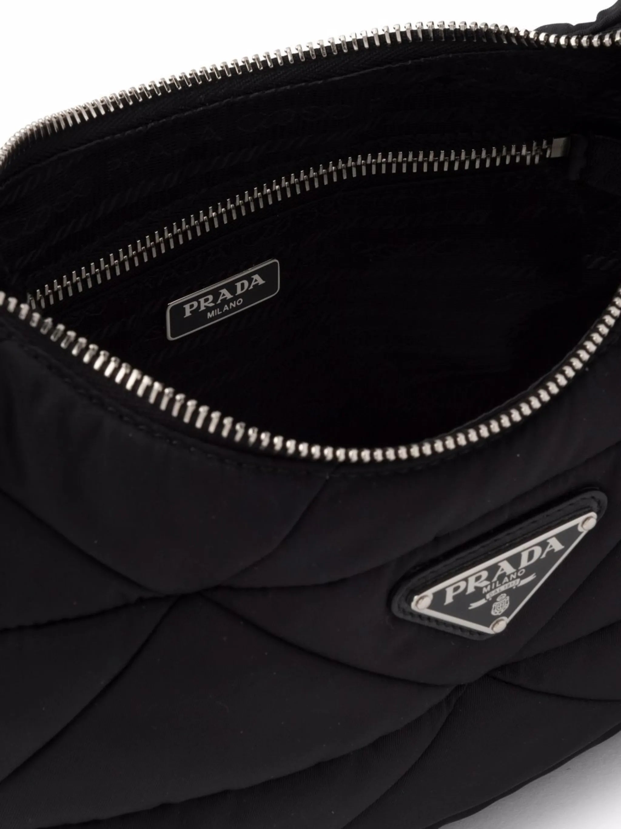 padded patchwork shoulder bag